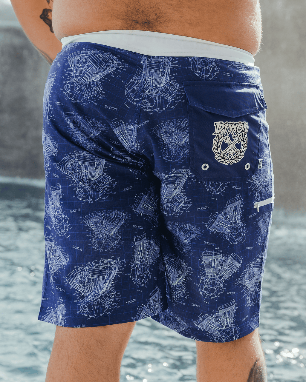 Live to Ride Boardshorts - Blue