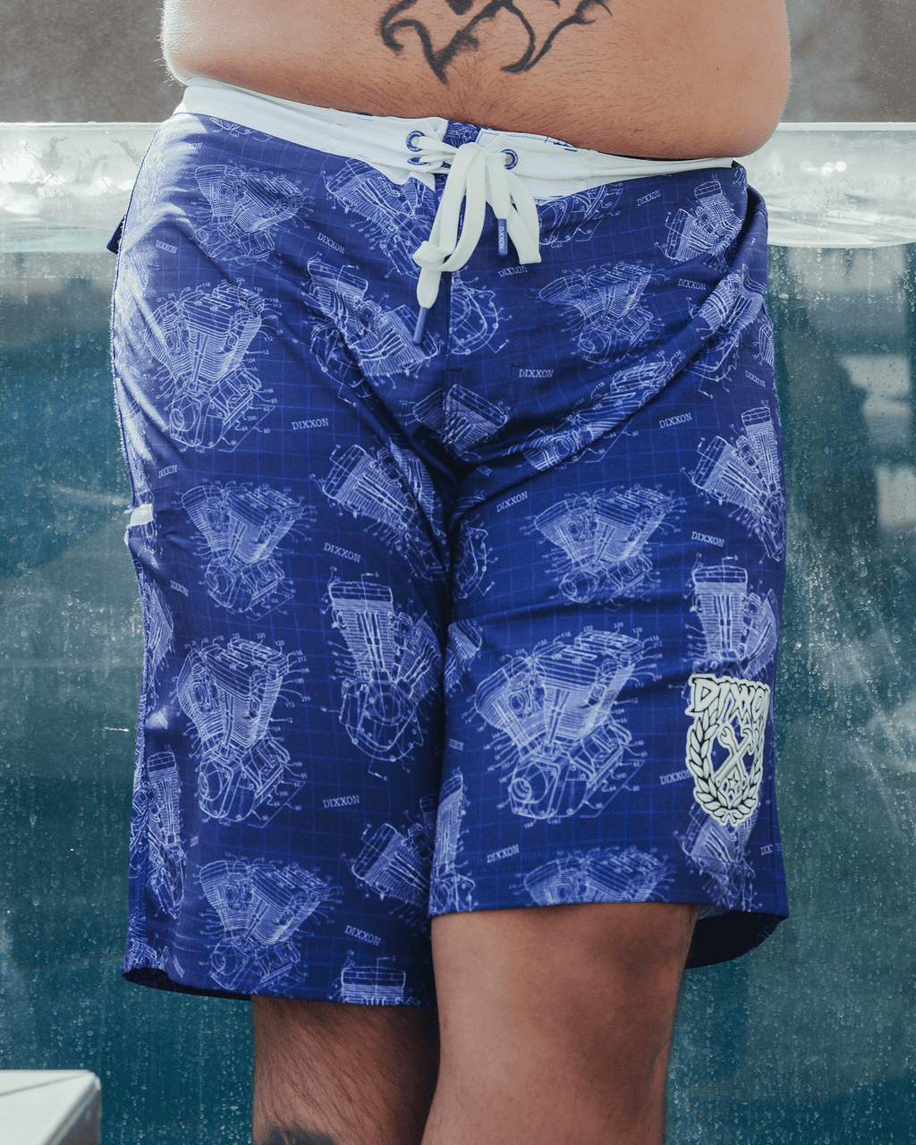 Live to Ride Boardshorts - Blue