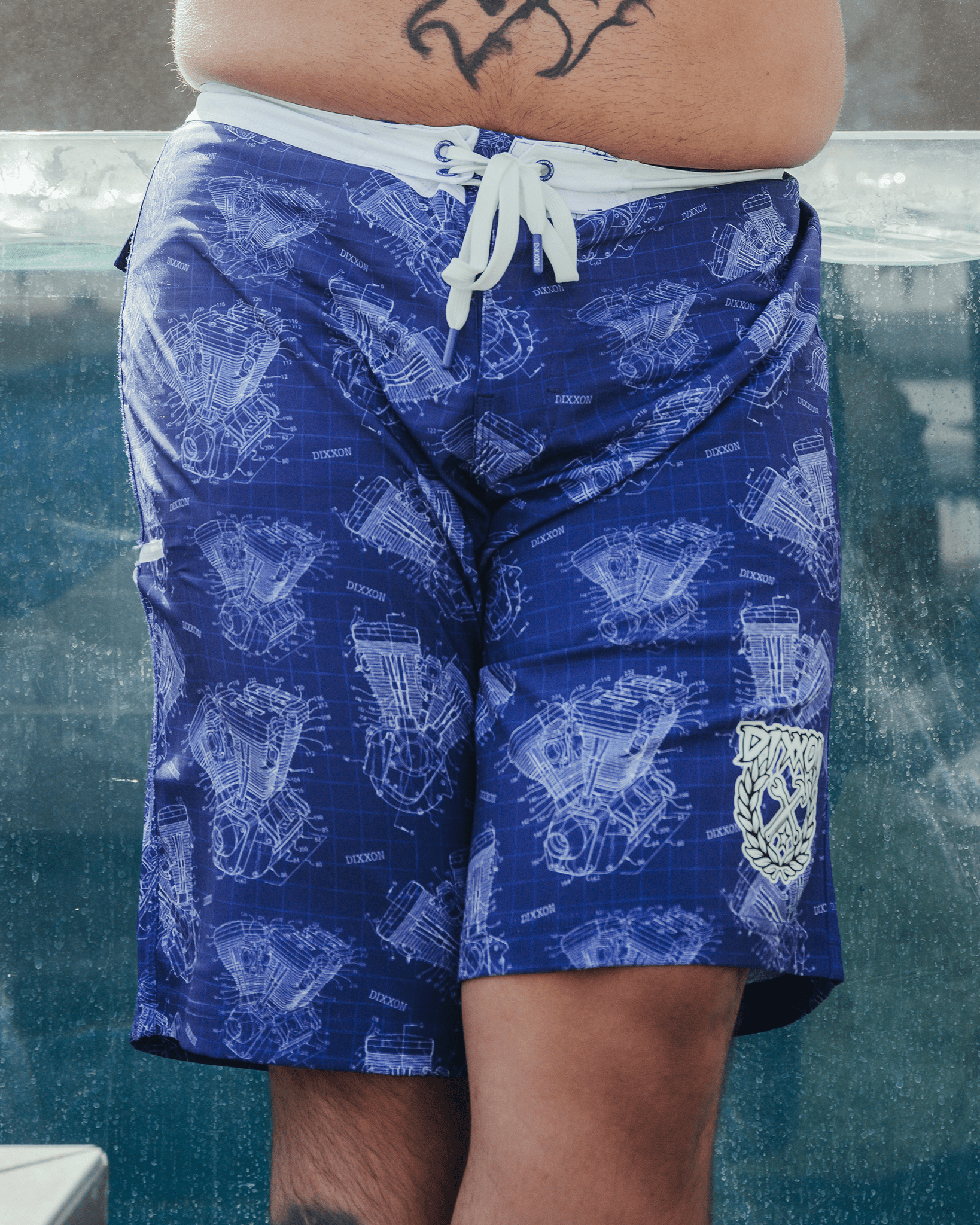 Live to Ride Boardshorts - Blue
