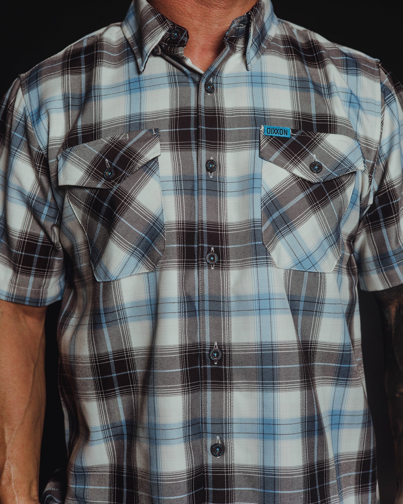 Long Bay Short Sleeve Flannel