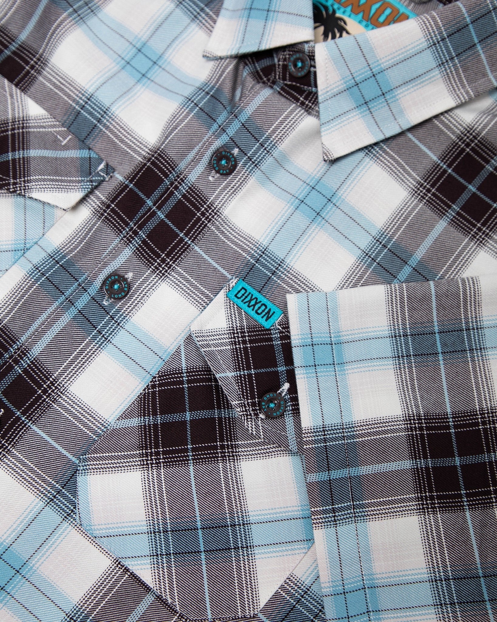 Long Bay Short Sleeve Flannel