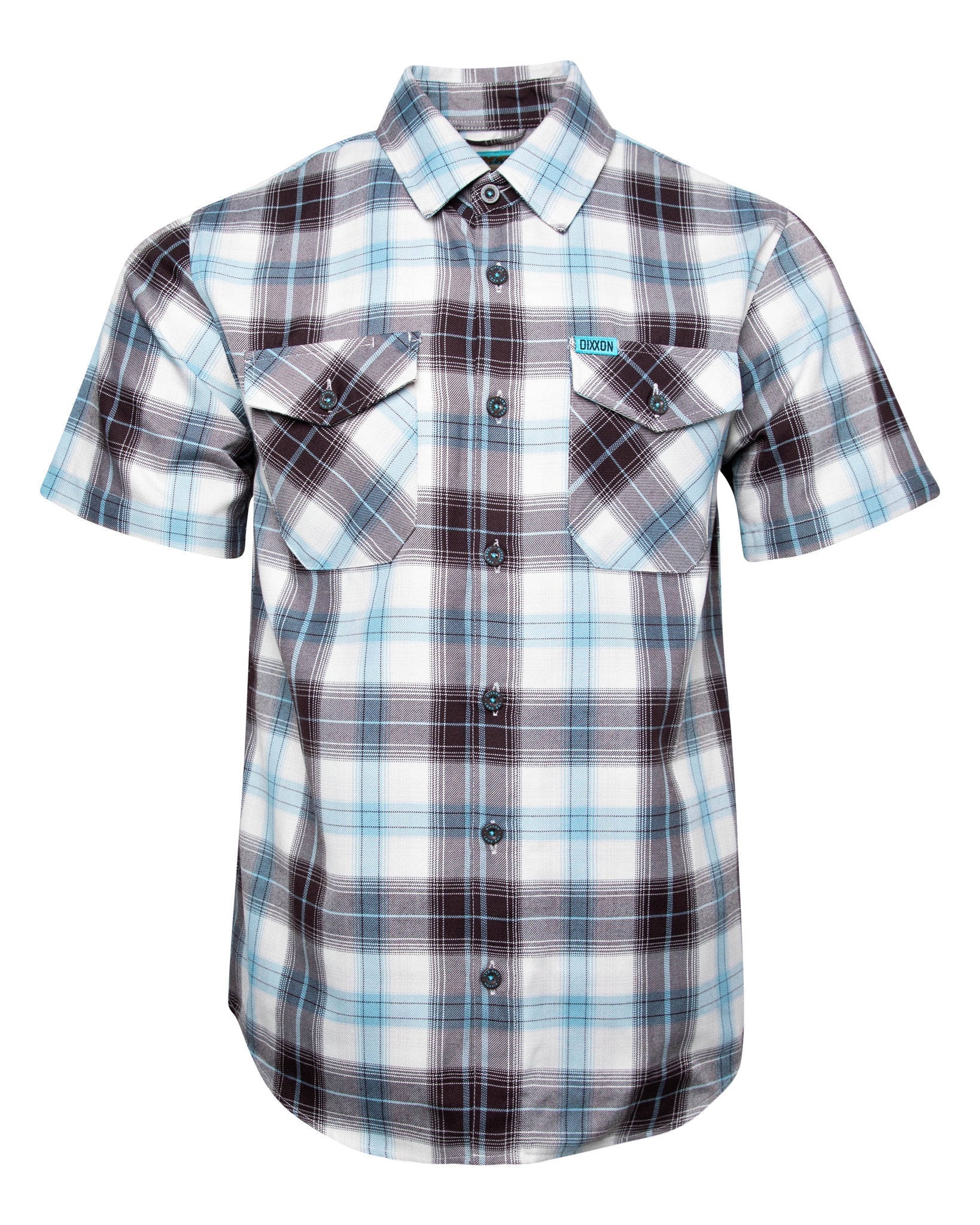 Long Bay Short Sleeve Flannel