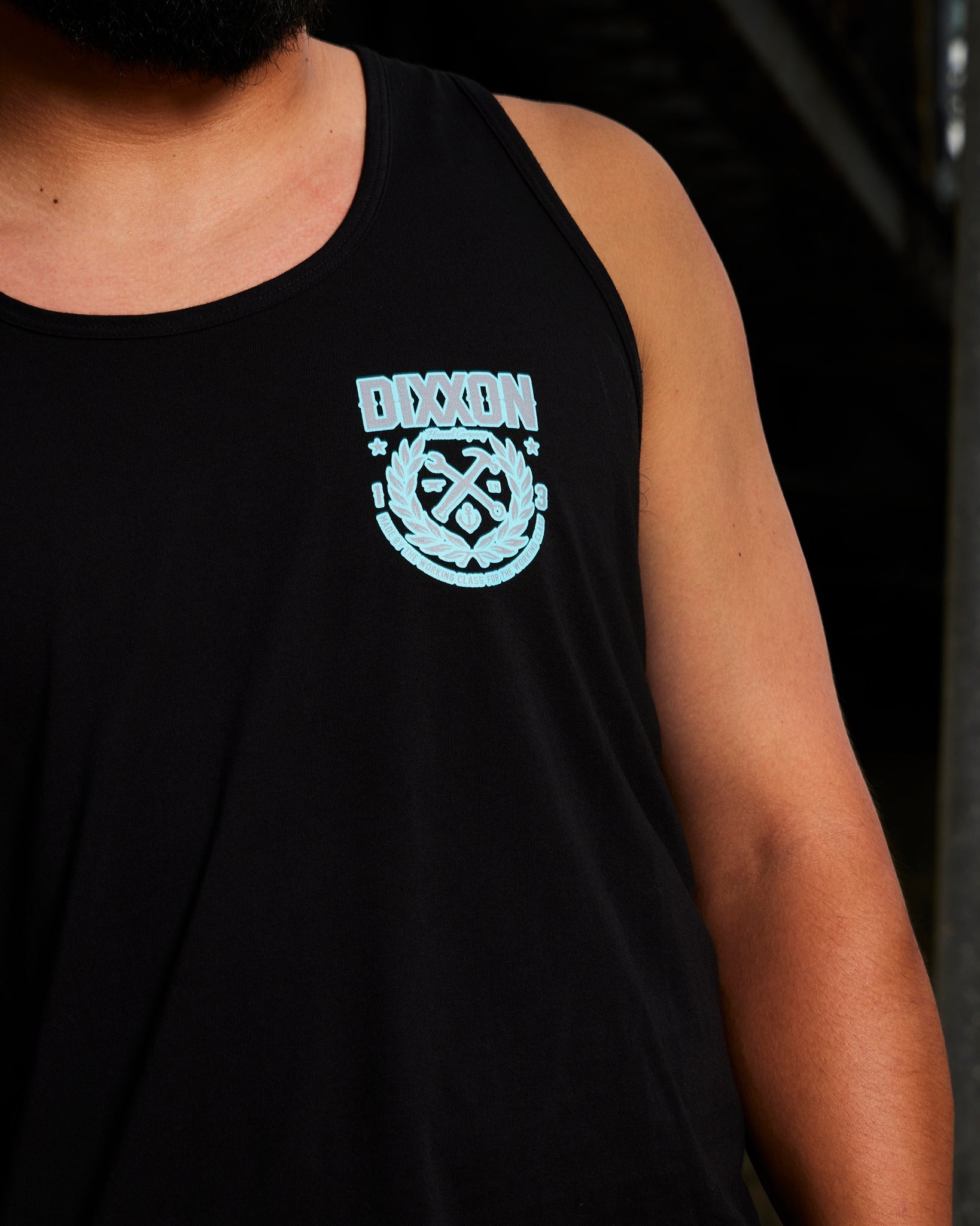 Made Tank - Black, Gray, & Teal