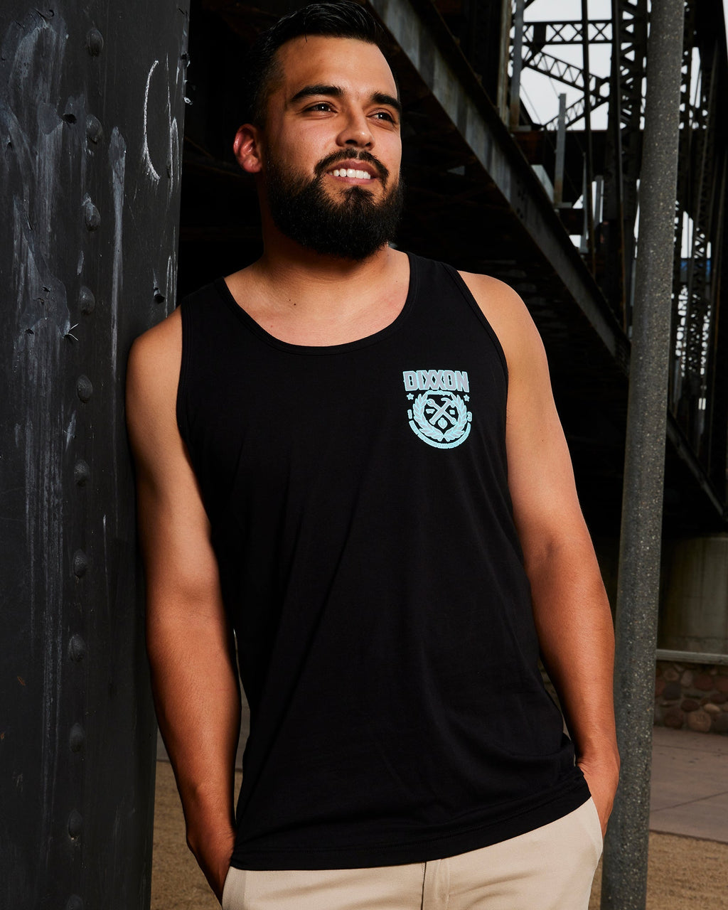 Made Tank - Black, Gray, & Teal