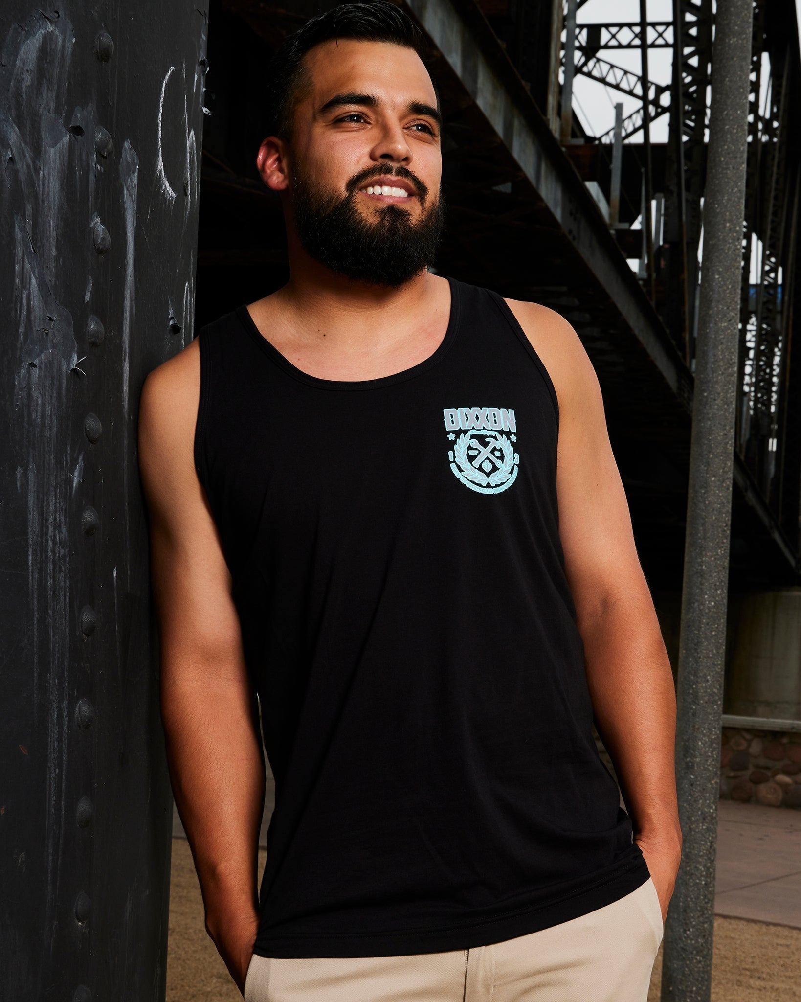 Made Tank - Black, Gray, & Teal