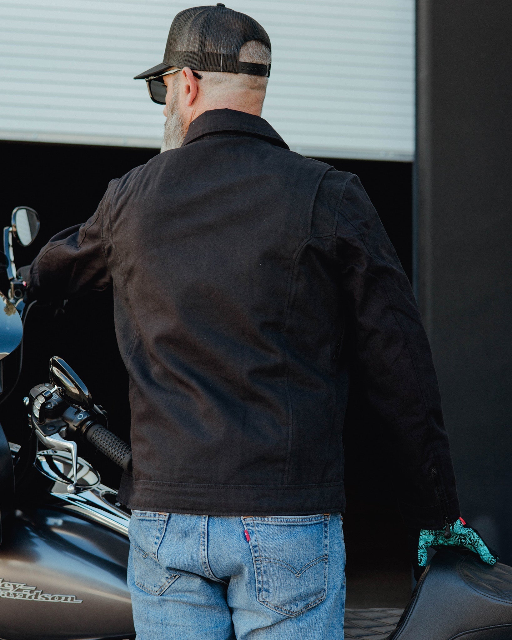 Marv Canvas Jacket - Black