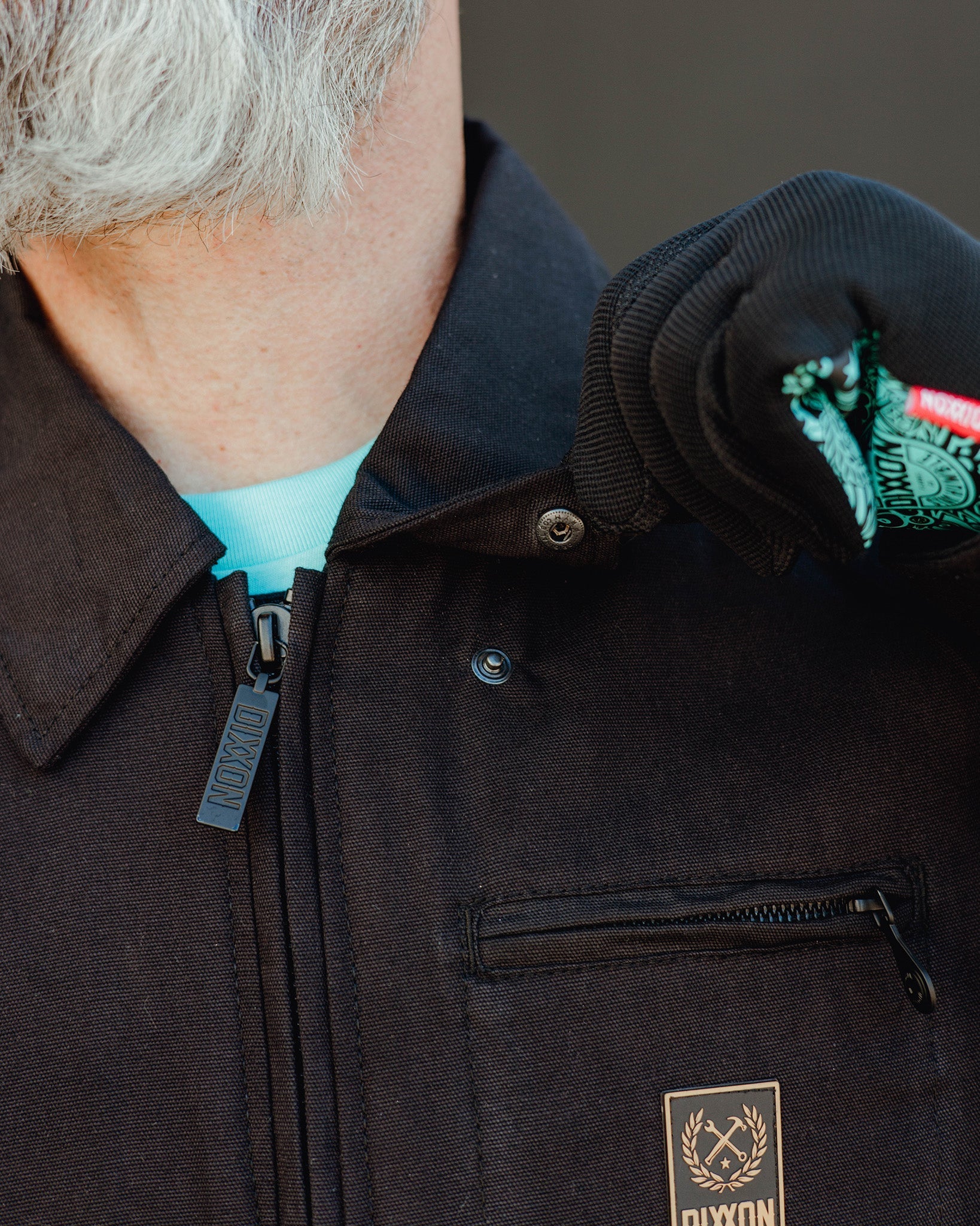 Marv Canvas Jacket - Black