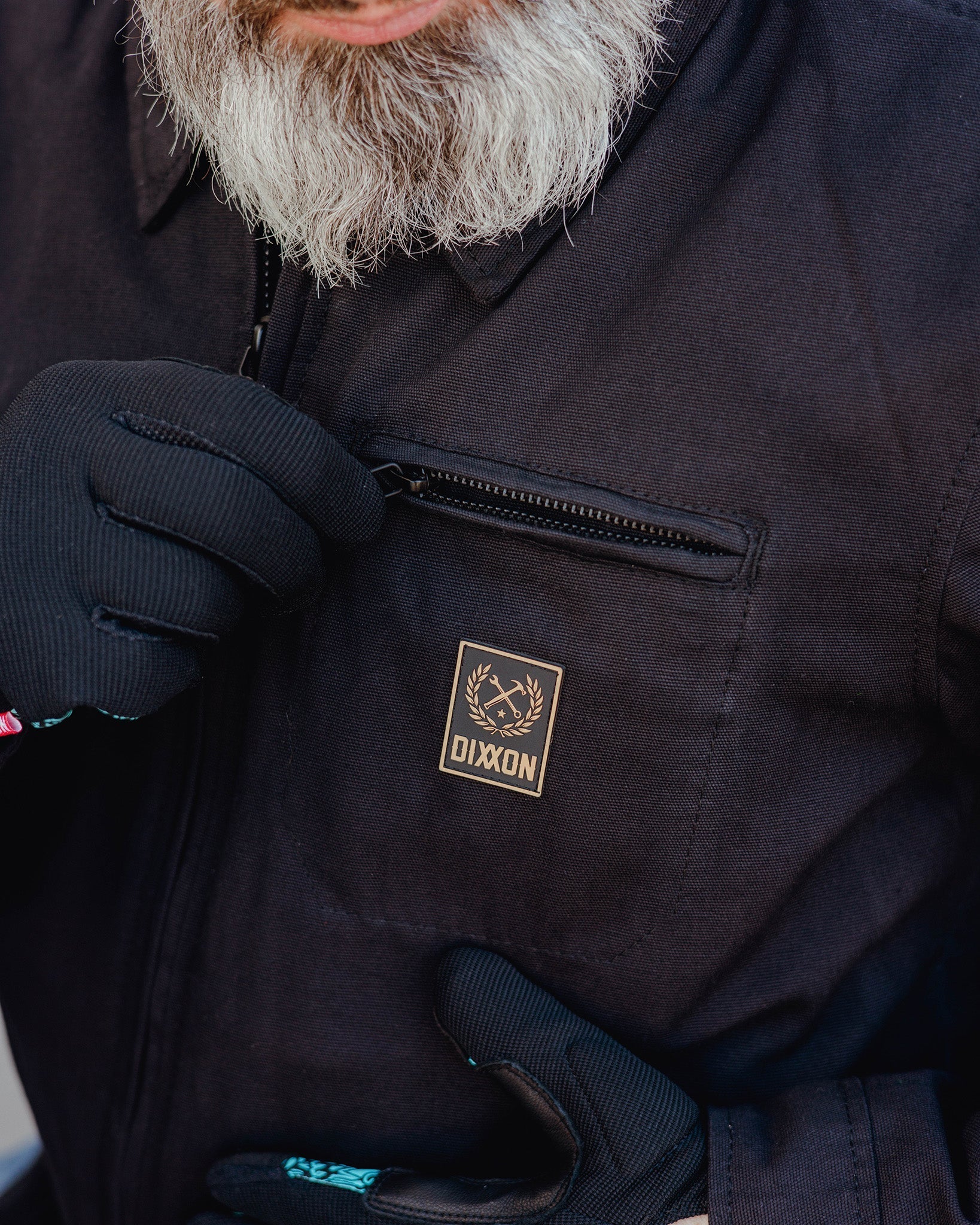 Marv Canvas Jacket - Black