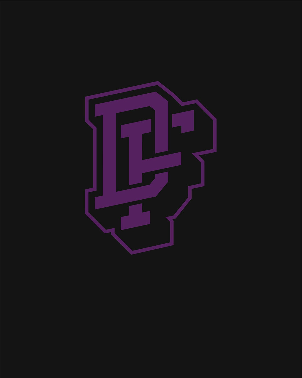 Monogram 12" Die Cut Sticker