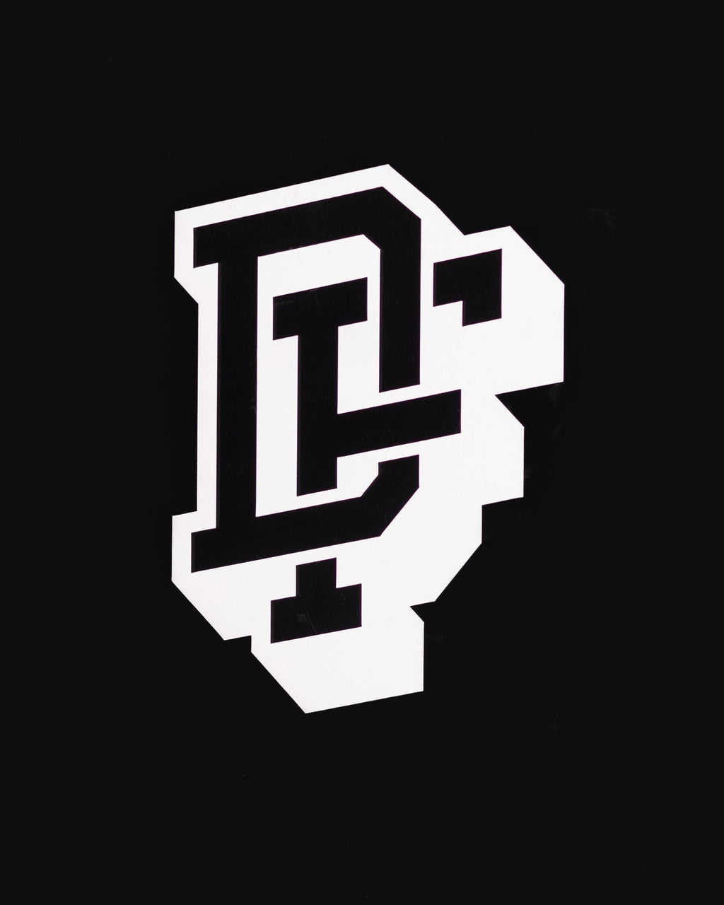 Monogram 12" Die Cut Sticker