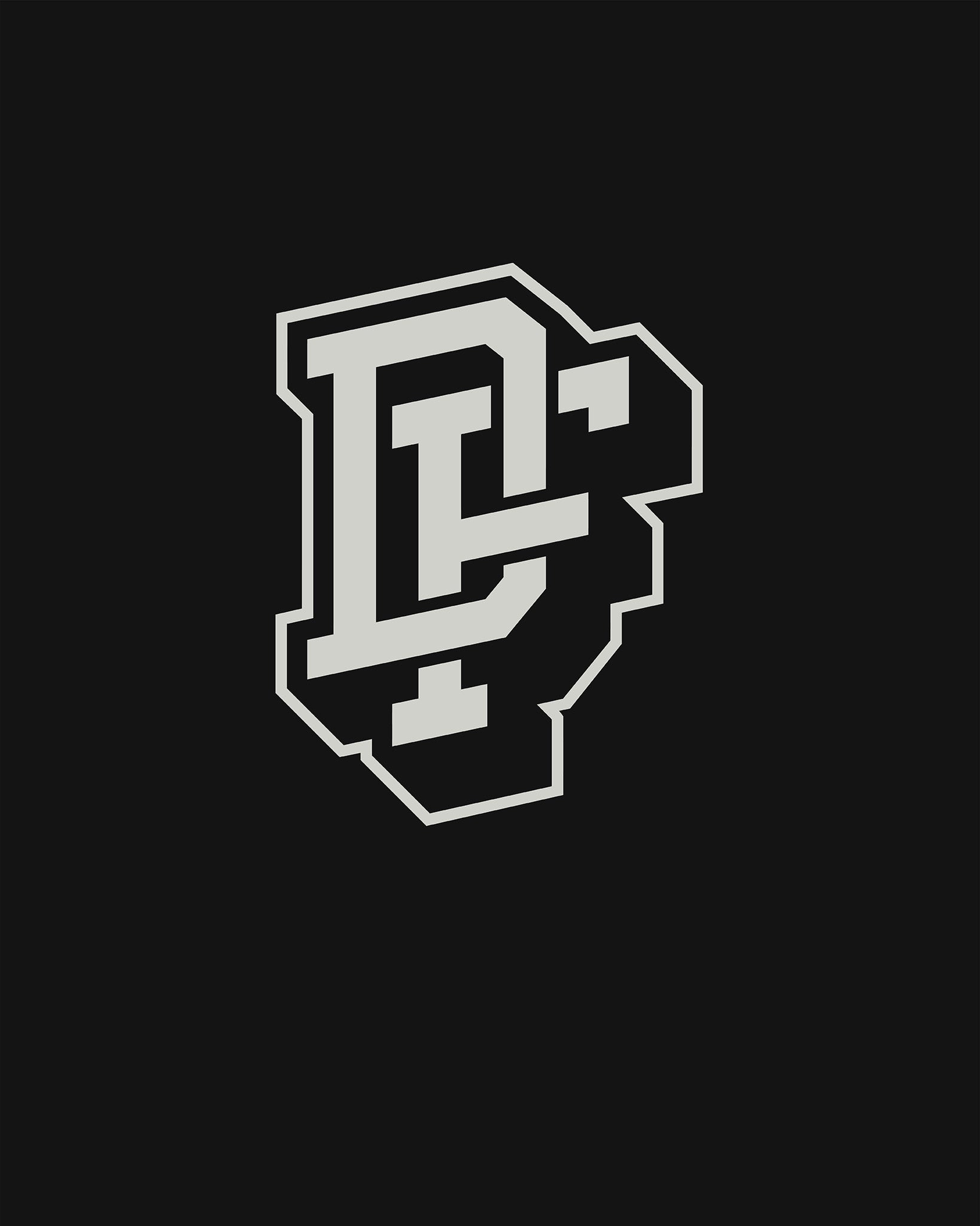 Monogram 6" Die Cut Sticker