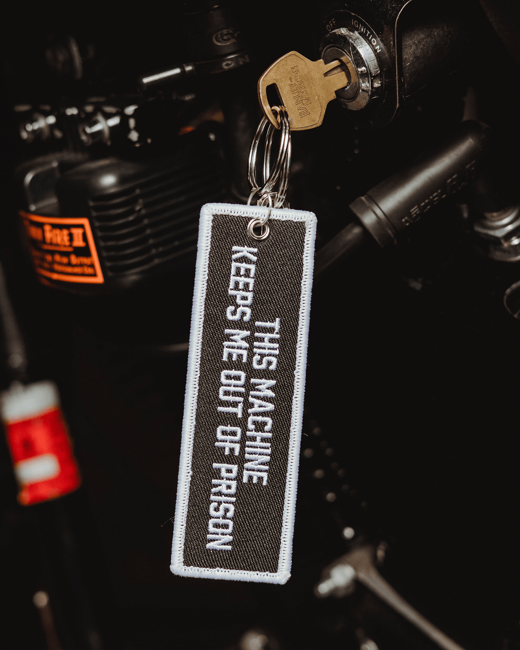 Motorcycle Keychain