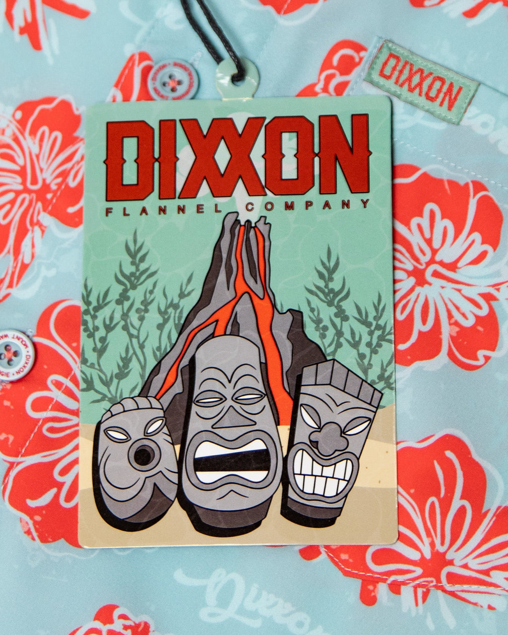 Mount Wannahockaloogie Party Shirt - Blue & Red