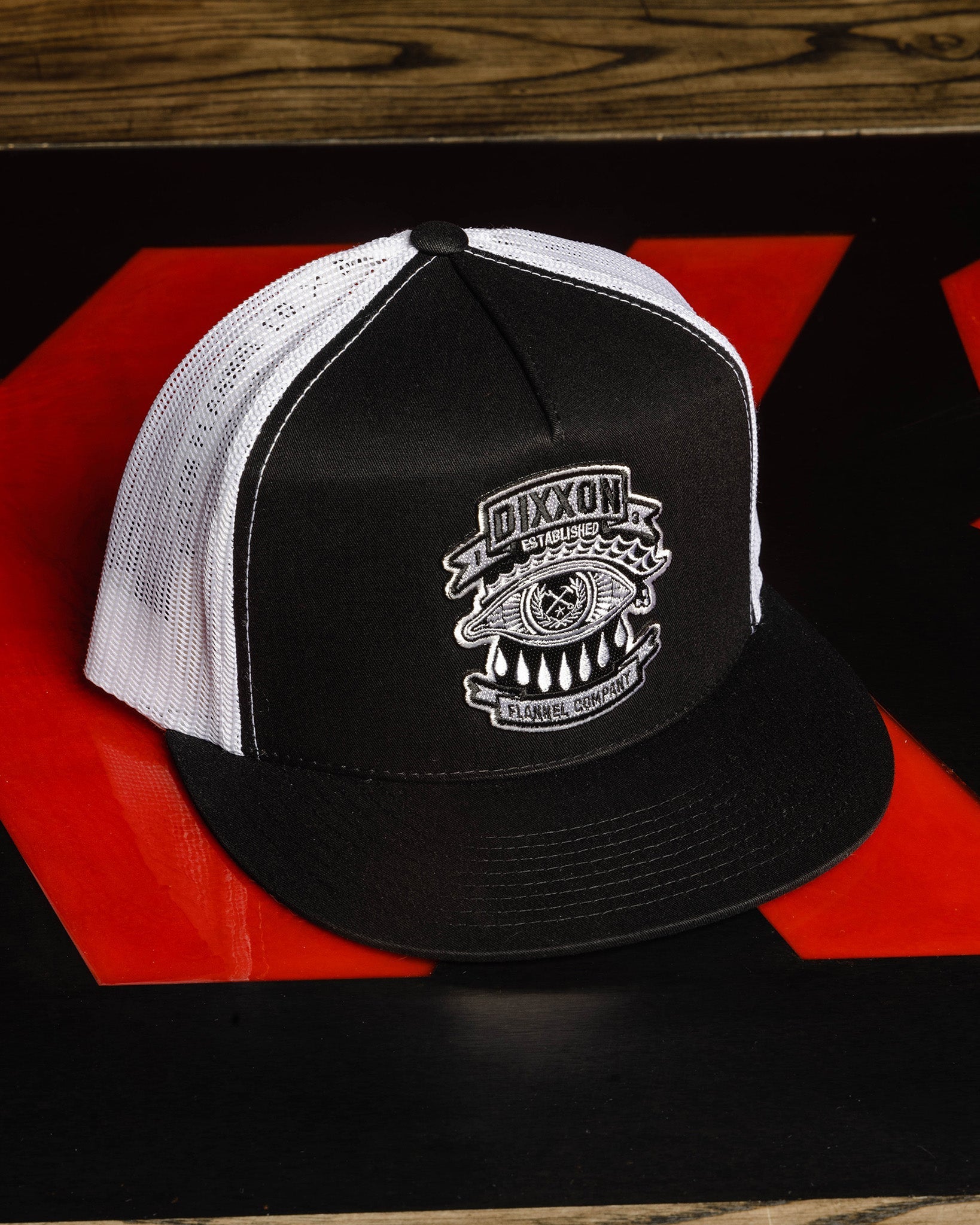 Mystic Flat Bill Trucker Snapback