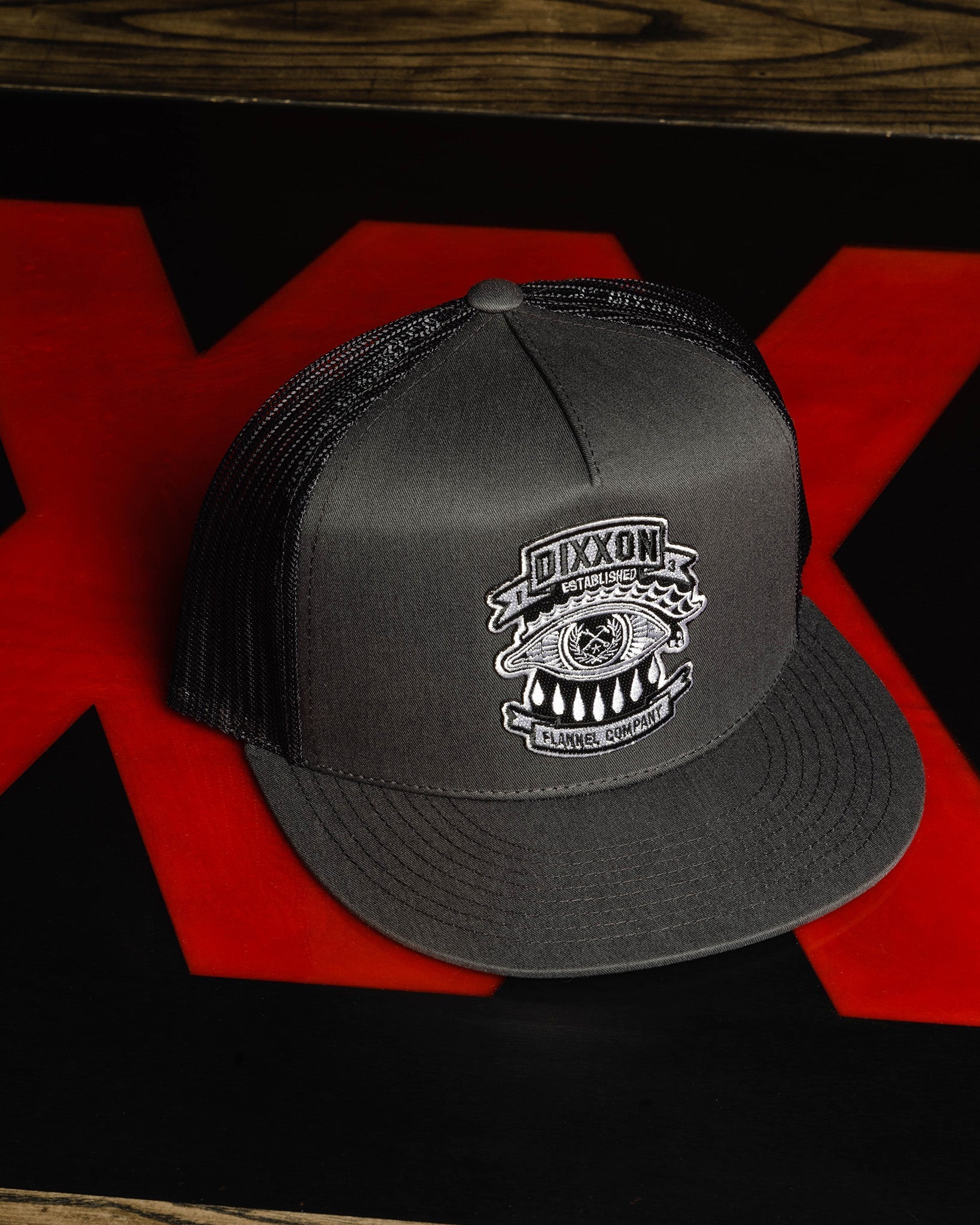 Mystic Flat Bill Trucker Snapback