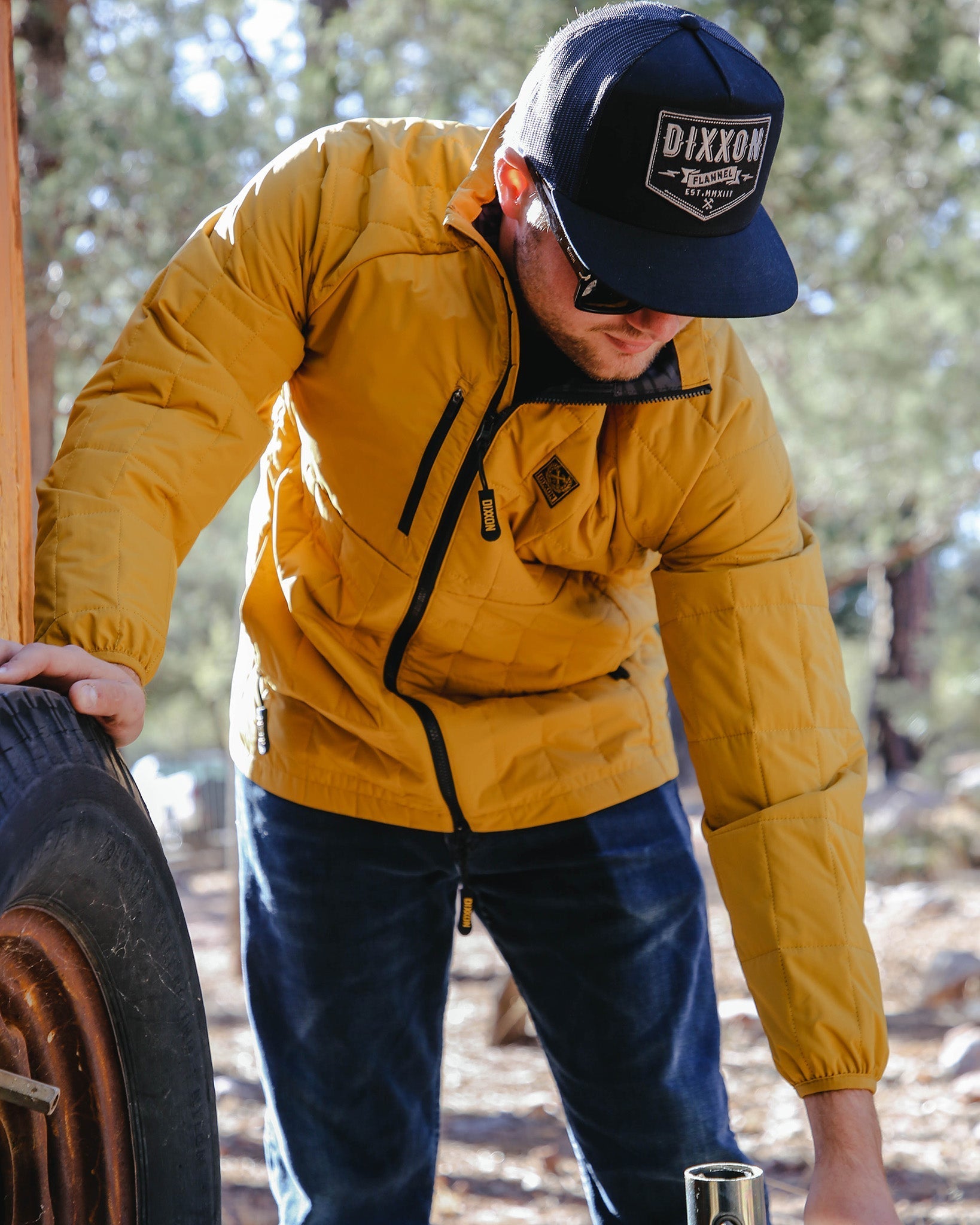 Nomad Puffer Jacket - Camel