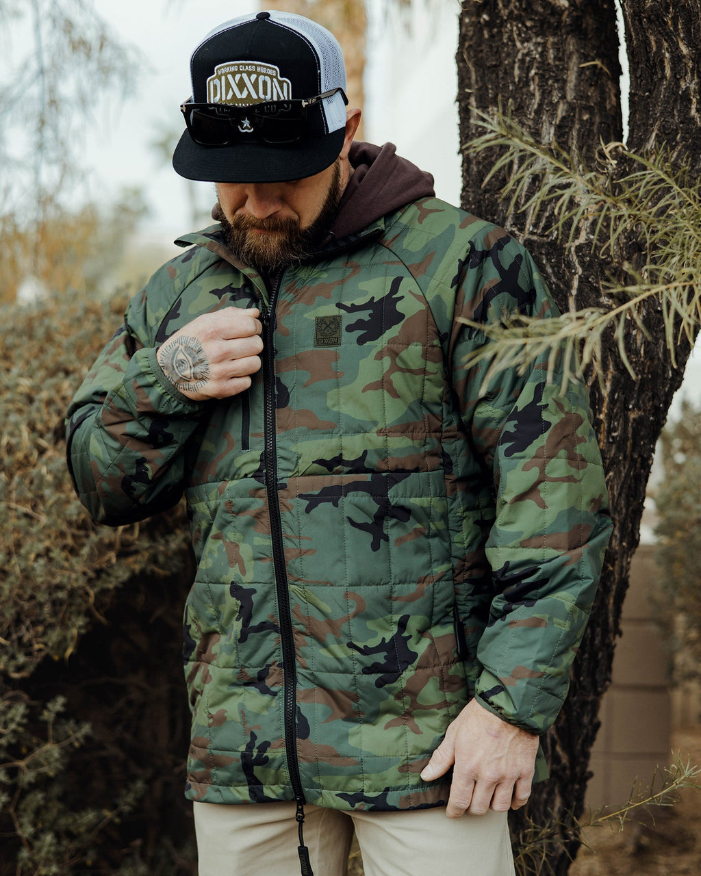 Nomad Puffer Jacket - Camo