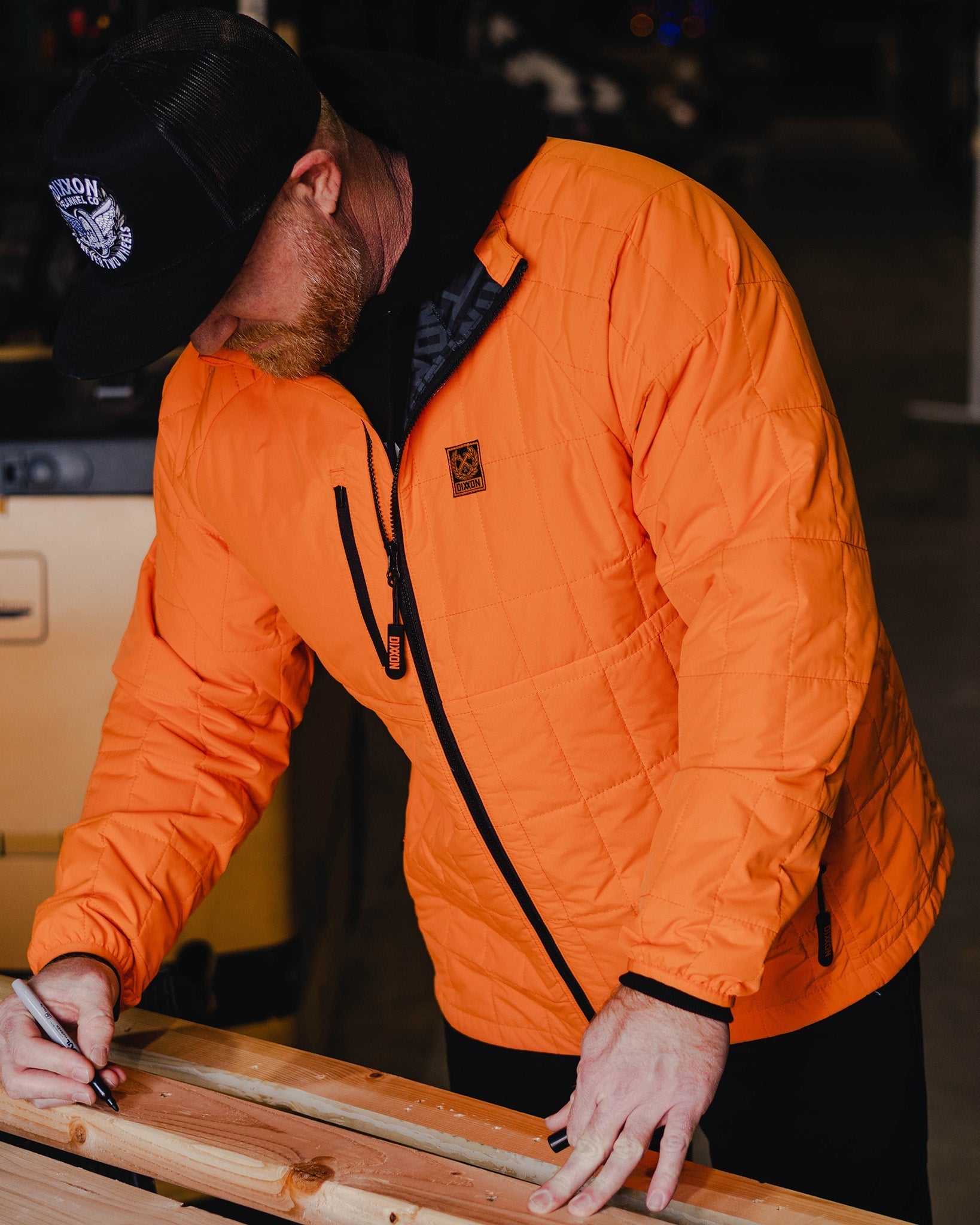 Nomad Puffer Jacket - Orange