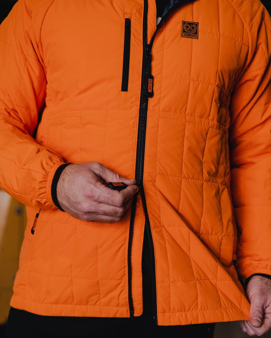 Nomad Puffer Jacket - Orange
