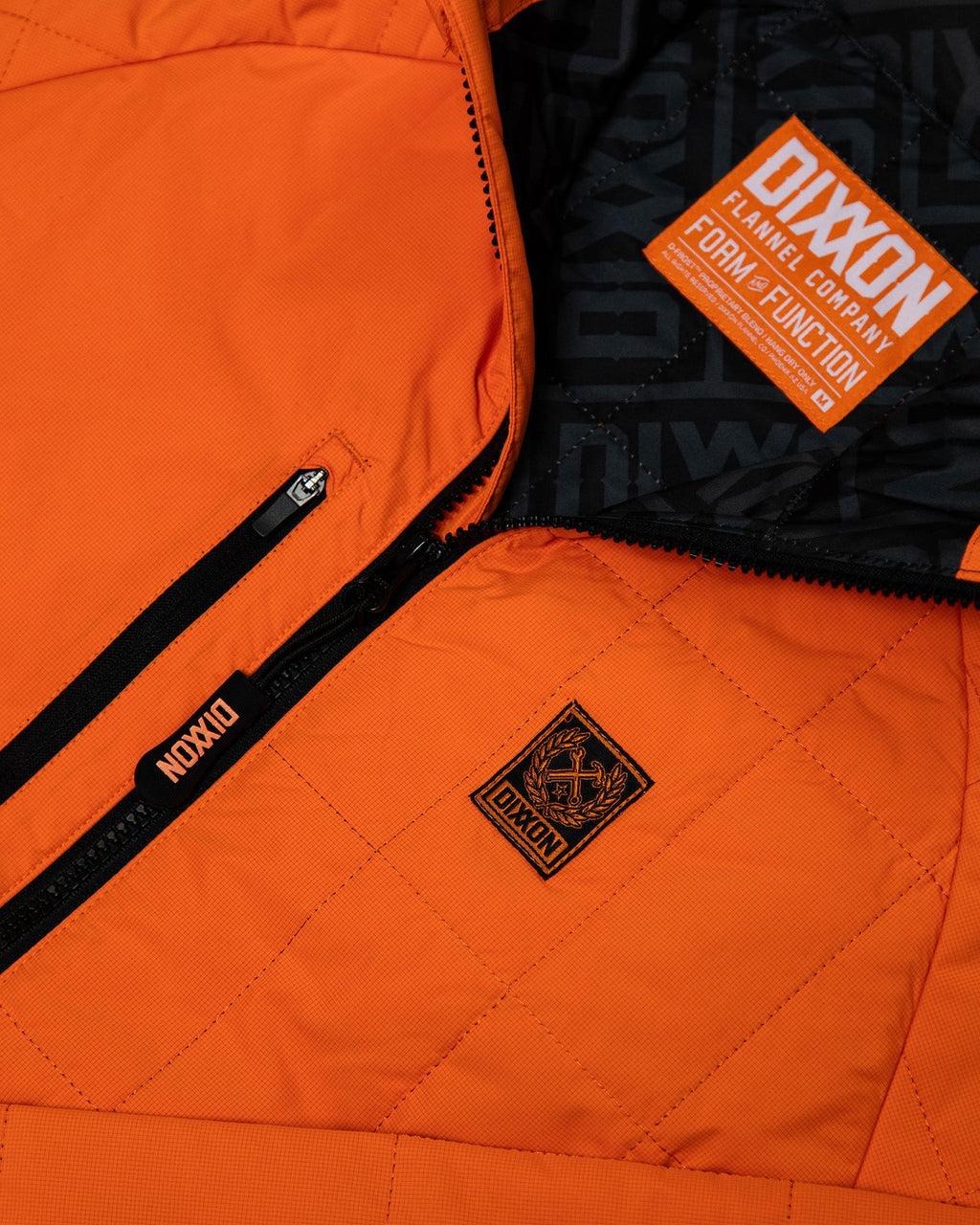 Nomad Puffer Jacket - Orange