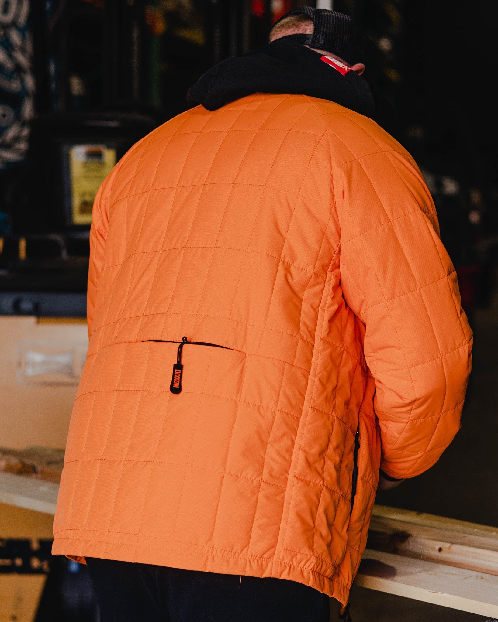 Nomad Puffer Jacket - Orange