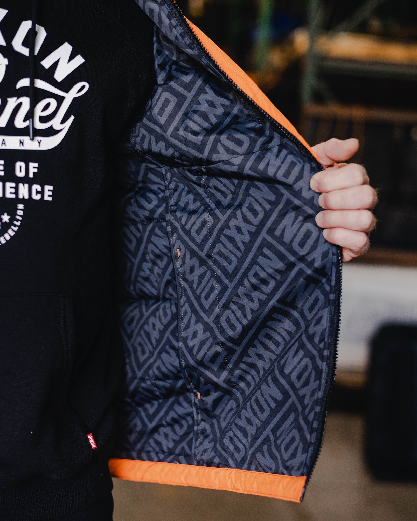 Nomad Puffer Jacket - Orange