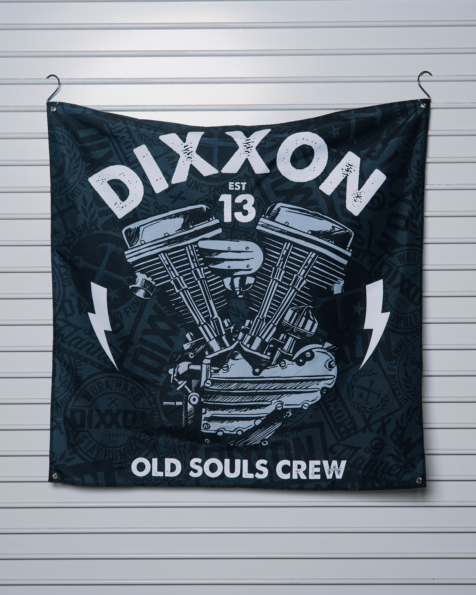 Old Souls Garage Banner - 36" x 36"