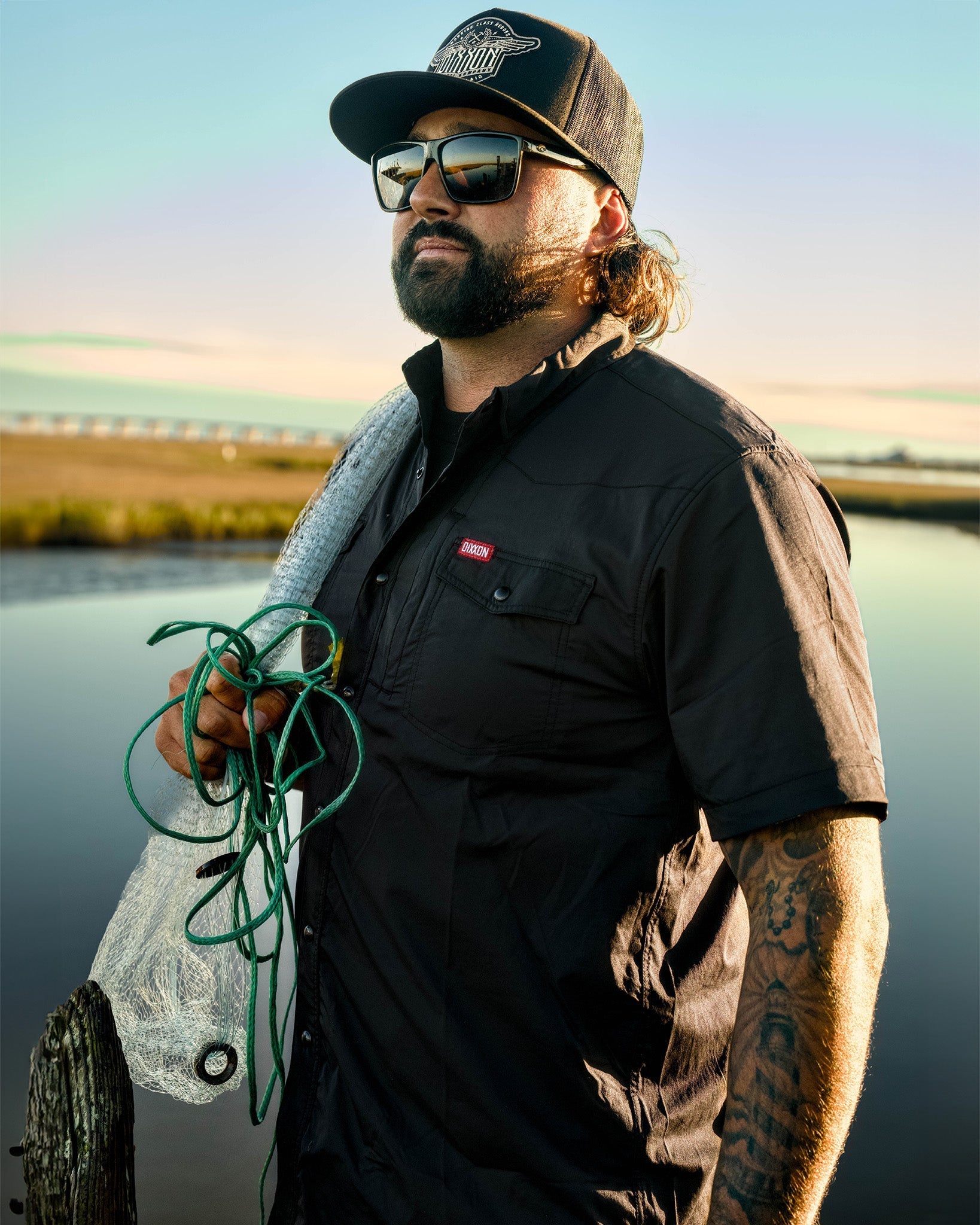 Outdoorsman Performance Short Sleeve - Black