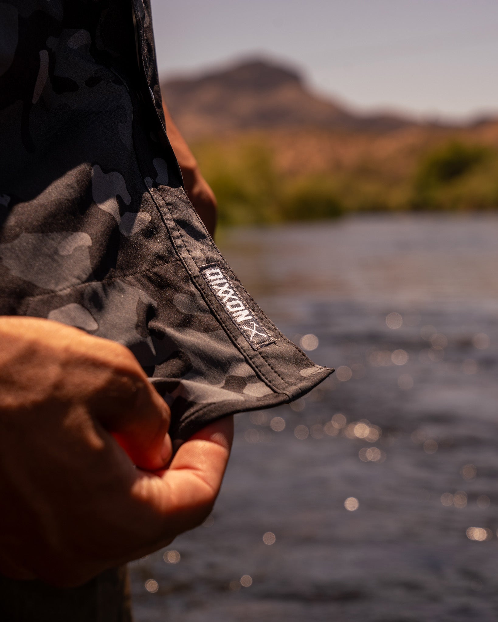 Outdoorsman Performance Short Sleeve - Black Camo