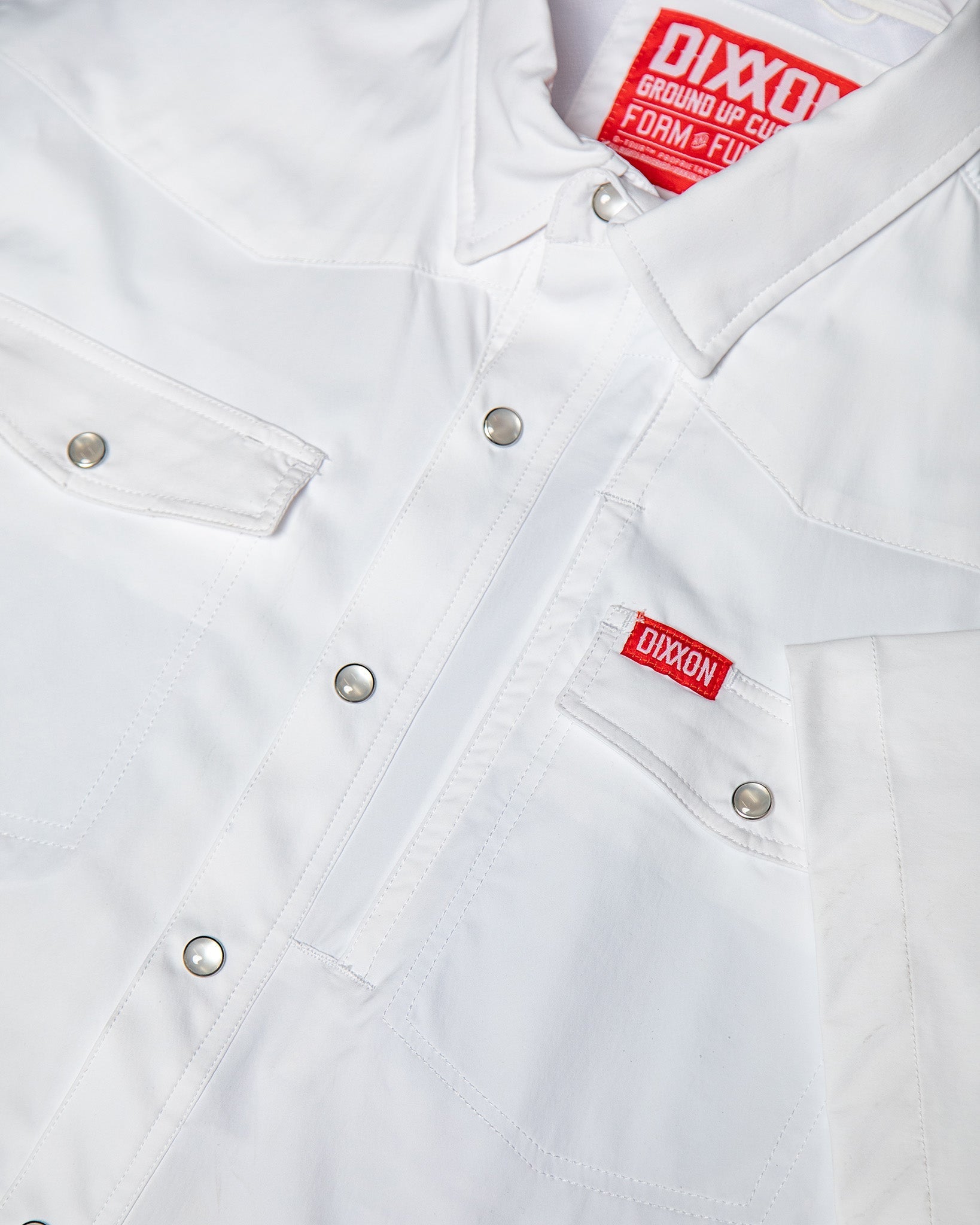 Outdoorsman Performance Short Sleeve - White