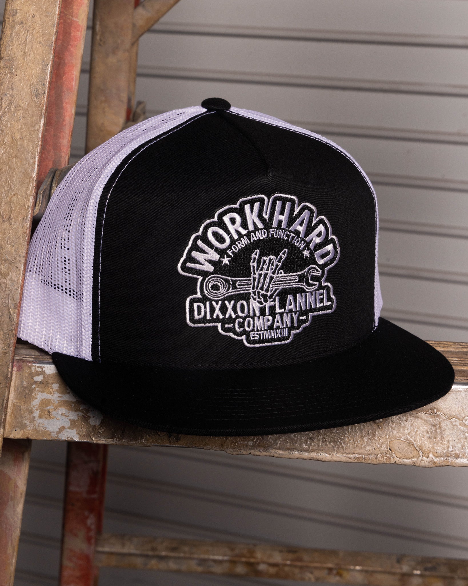 Overtime Flat Bill Trucker Snapback