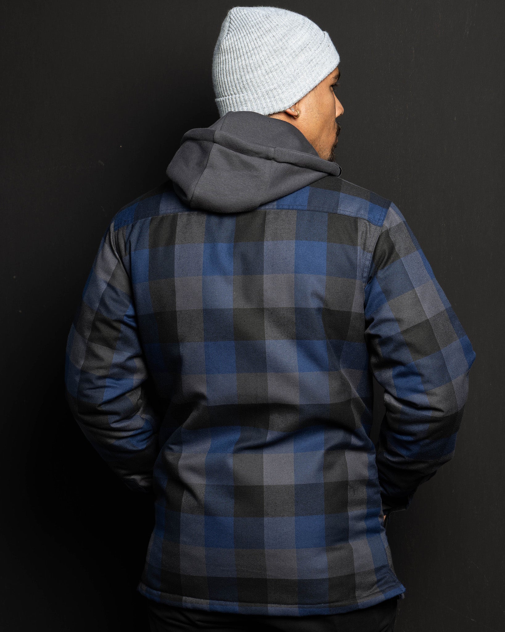 Overtime Hooded Flannel Jacket