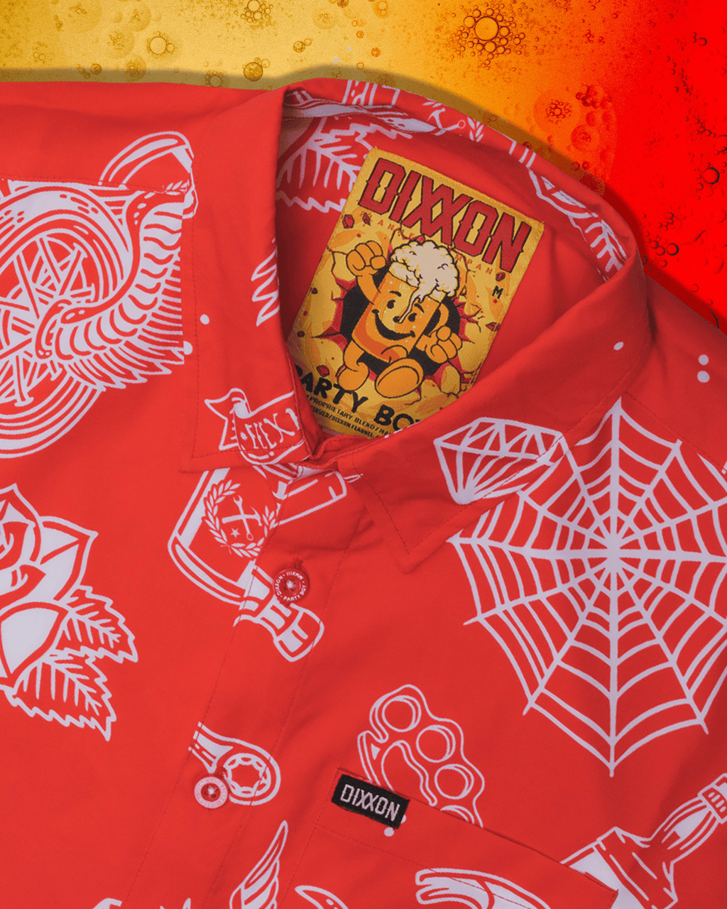 Party Boy 10 YR Party Shirt - Red