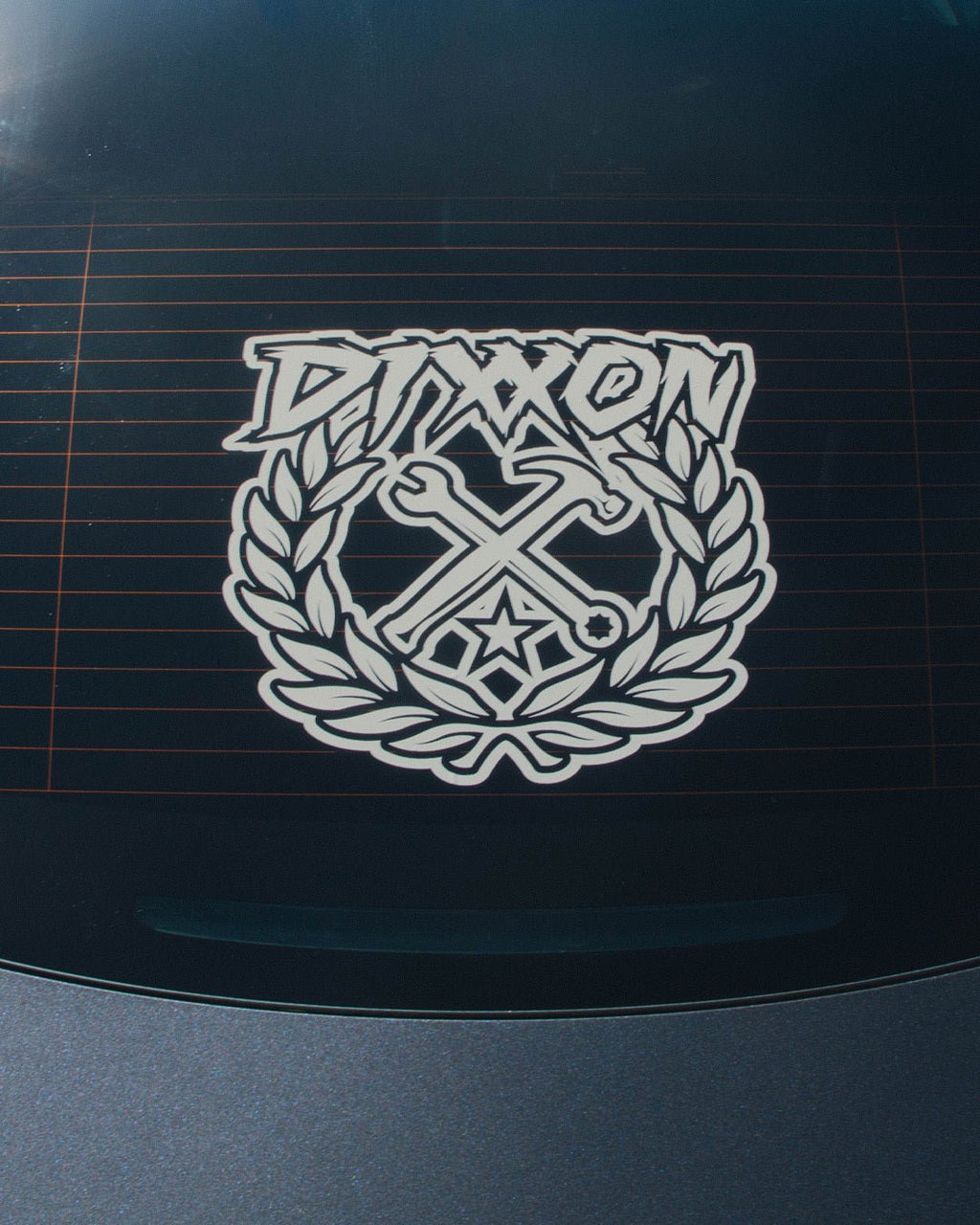 Party Crest Die Cut Sticker - 12"