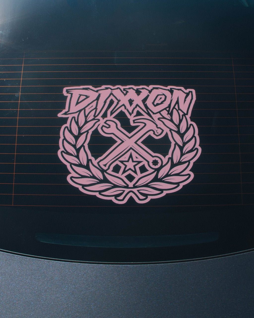 Party Crest Die Cut Sticker - 12"