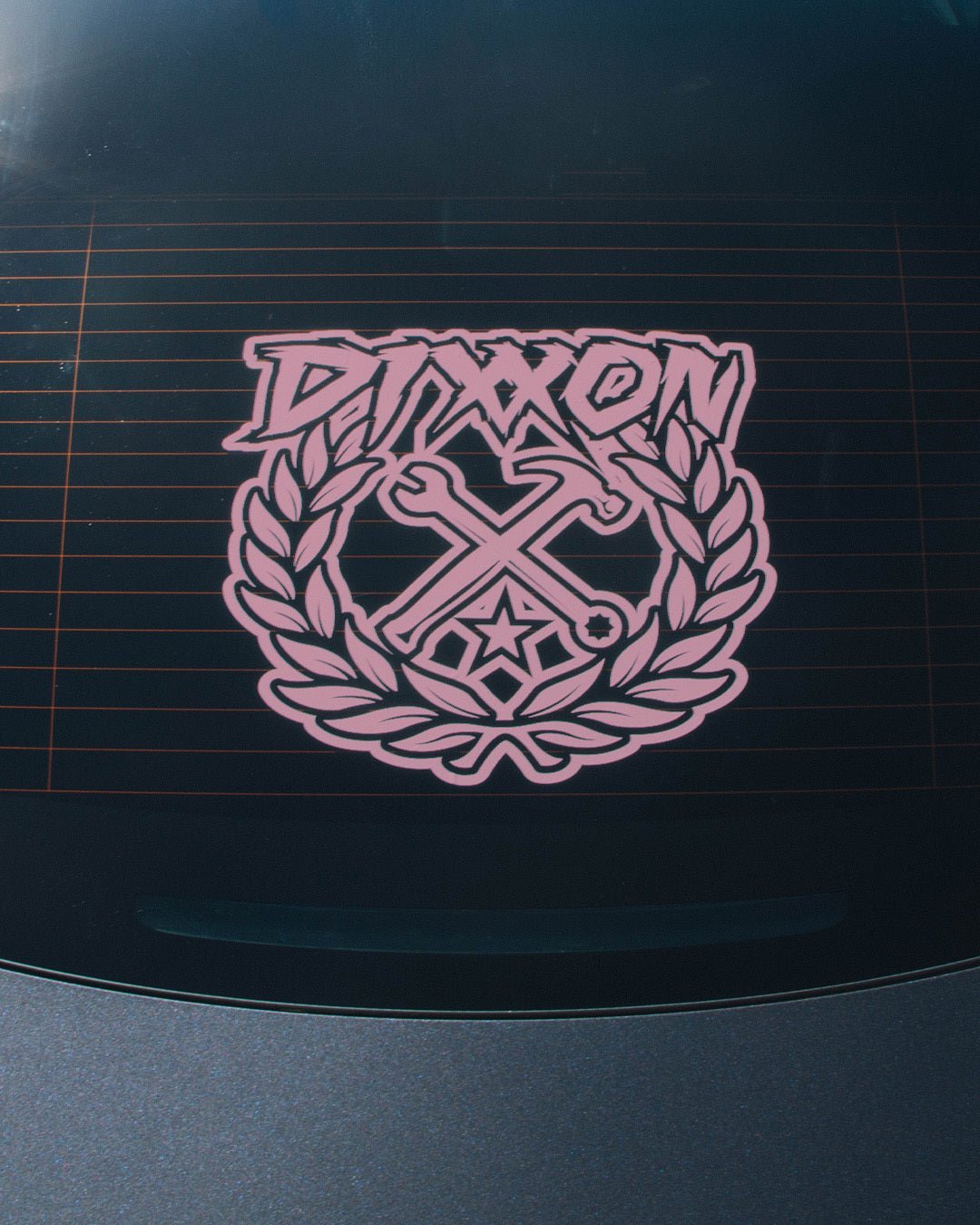 Party Crest Die Cut Sticker - 12"