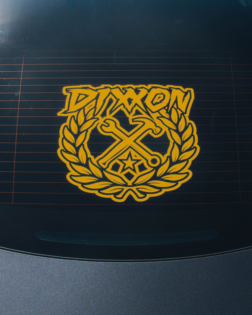 Party Crest Die Cut Sticker - 12"