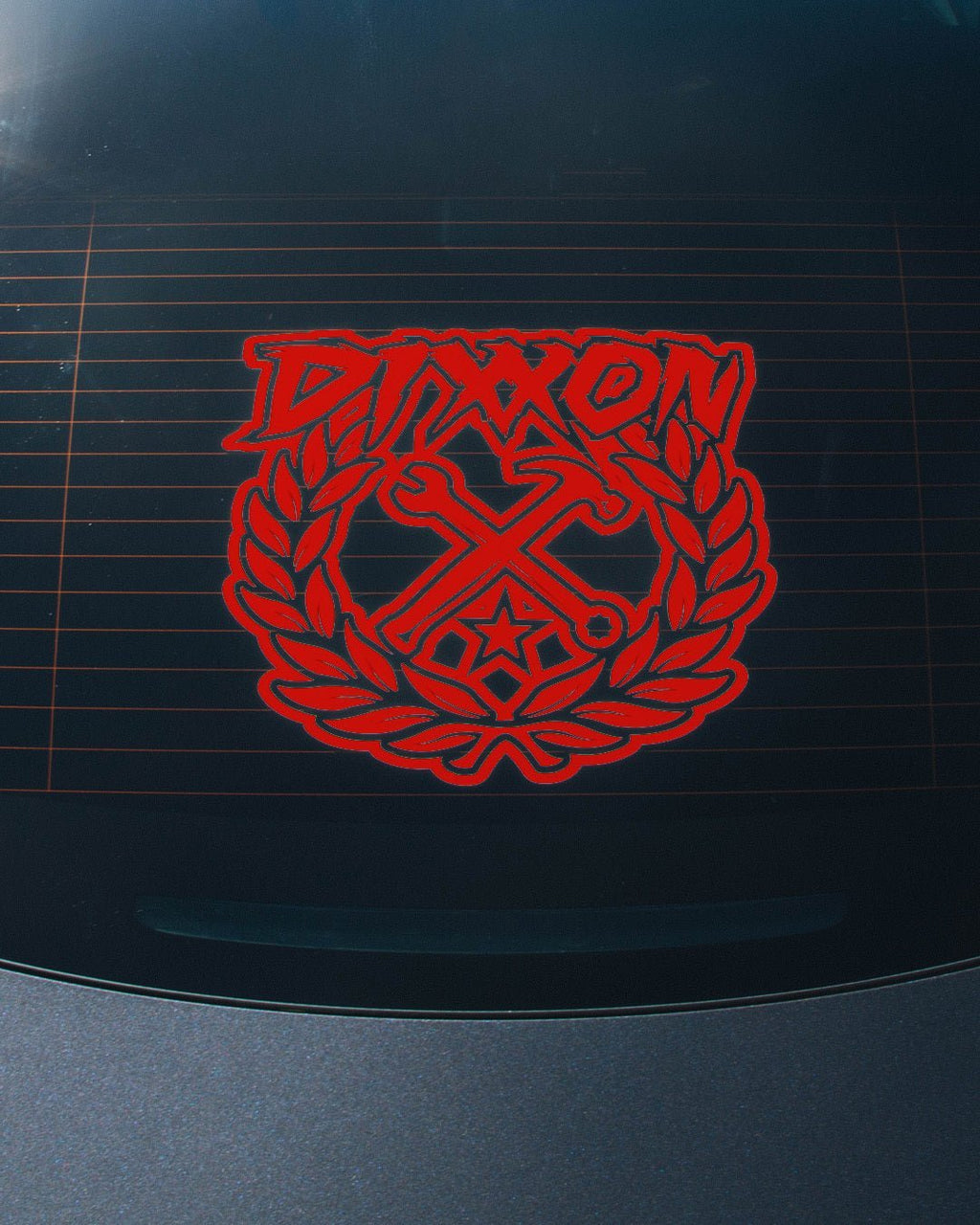 Party Crest Die Cut Sticker - 12"