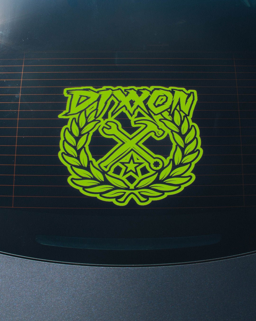 Party Crest Die Cut Sticker - 12"