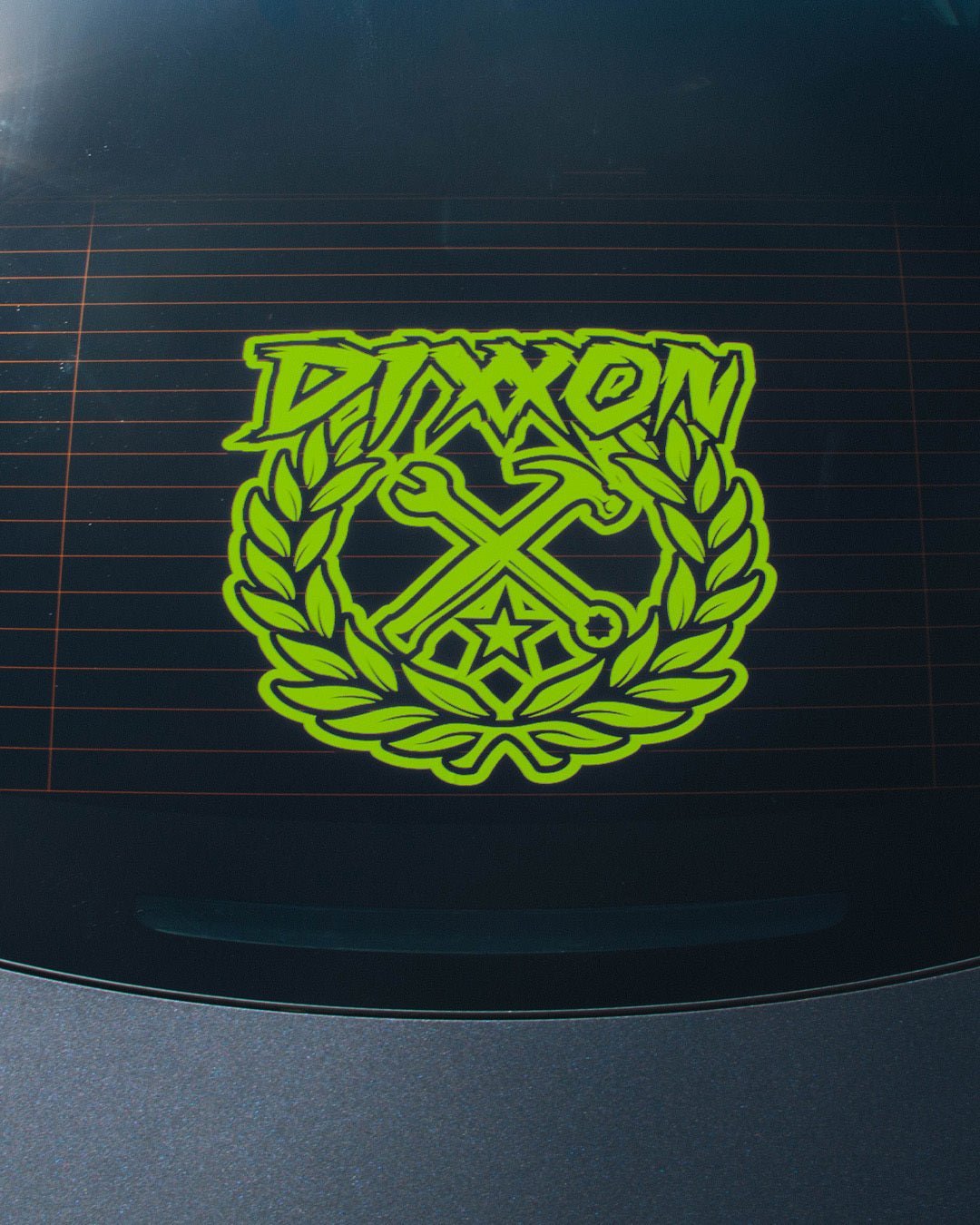 Party Crest Die Cut Sticker - 12"