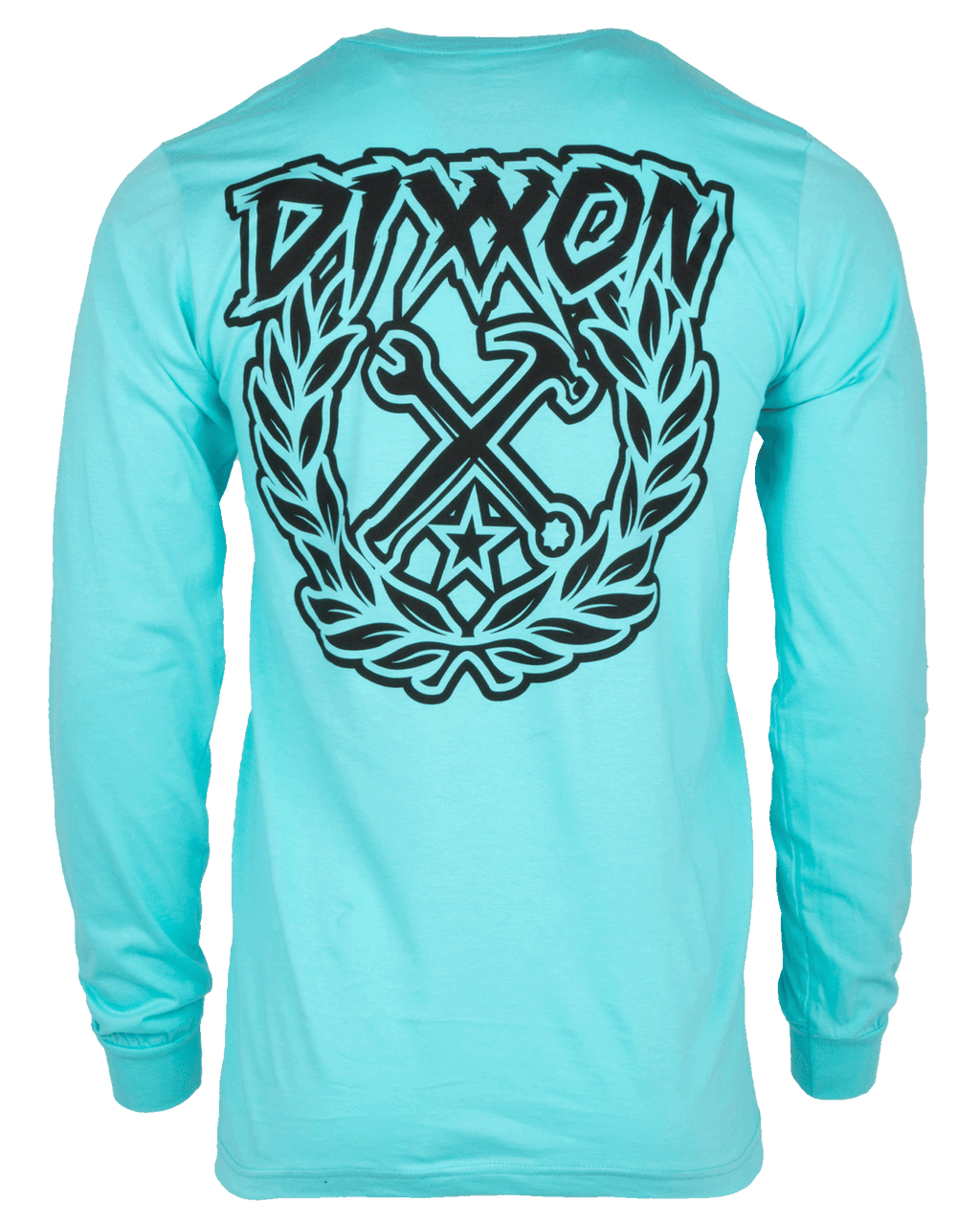 Party Crest Long Sleeve T-Shirt - Tiffany