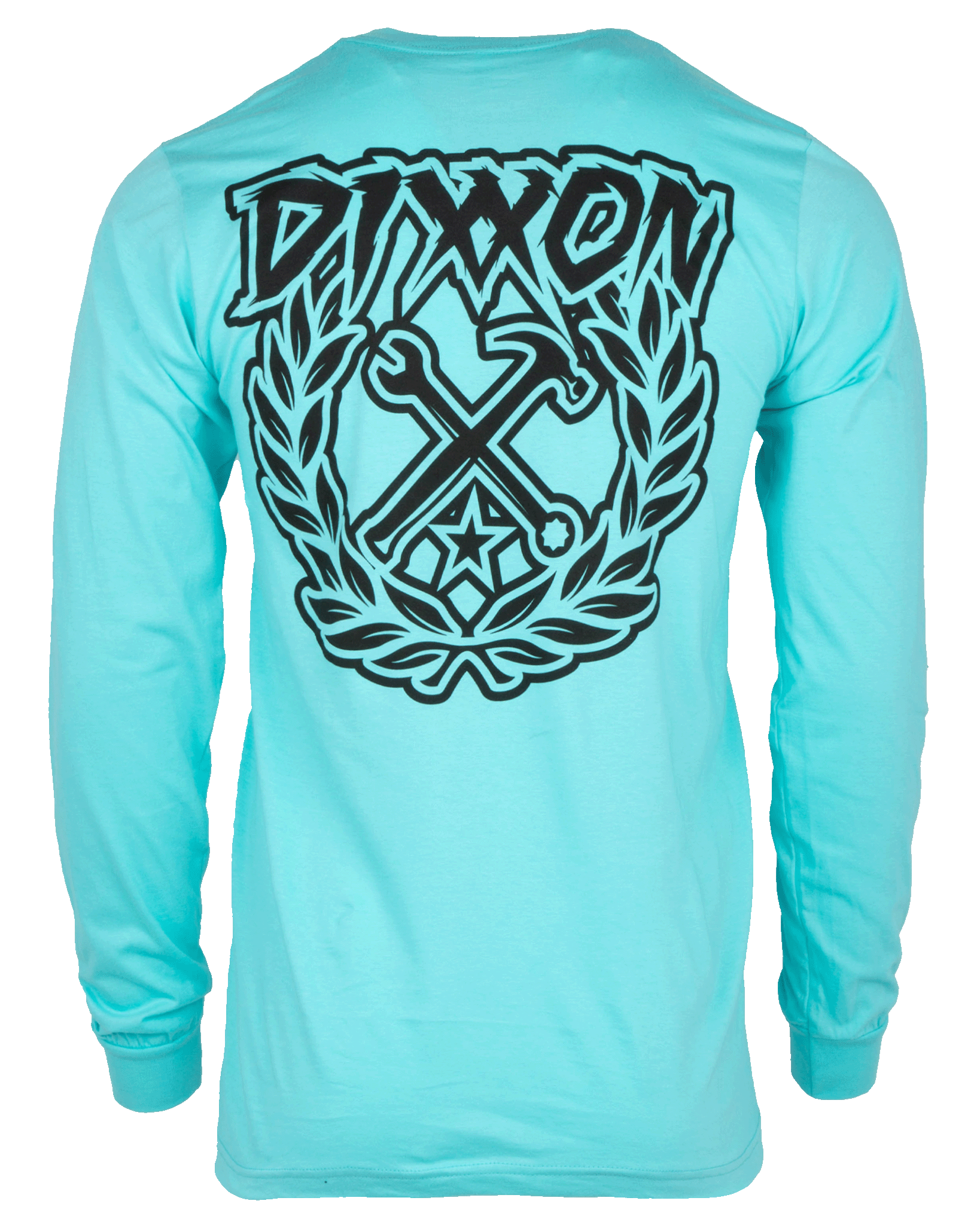 Party Crest Long Sleeve T-Shirt - Tiffany