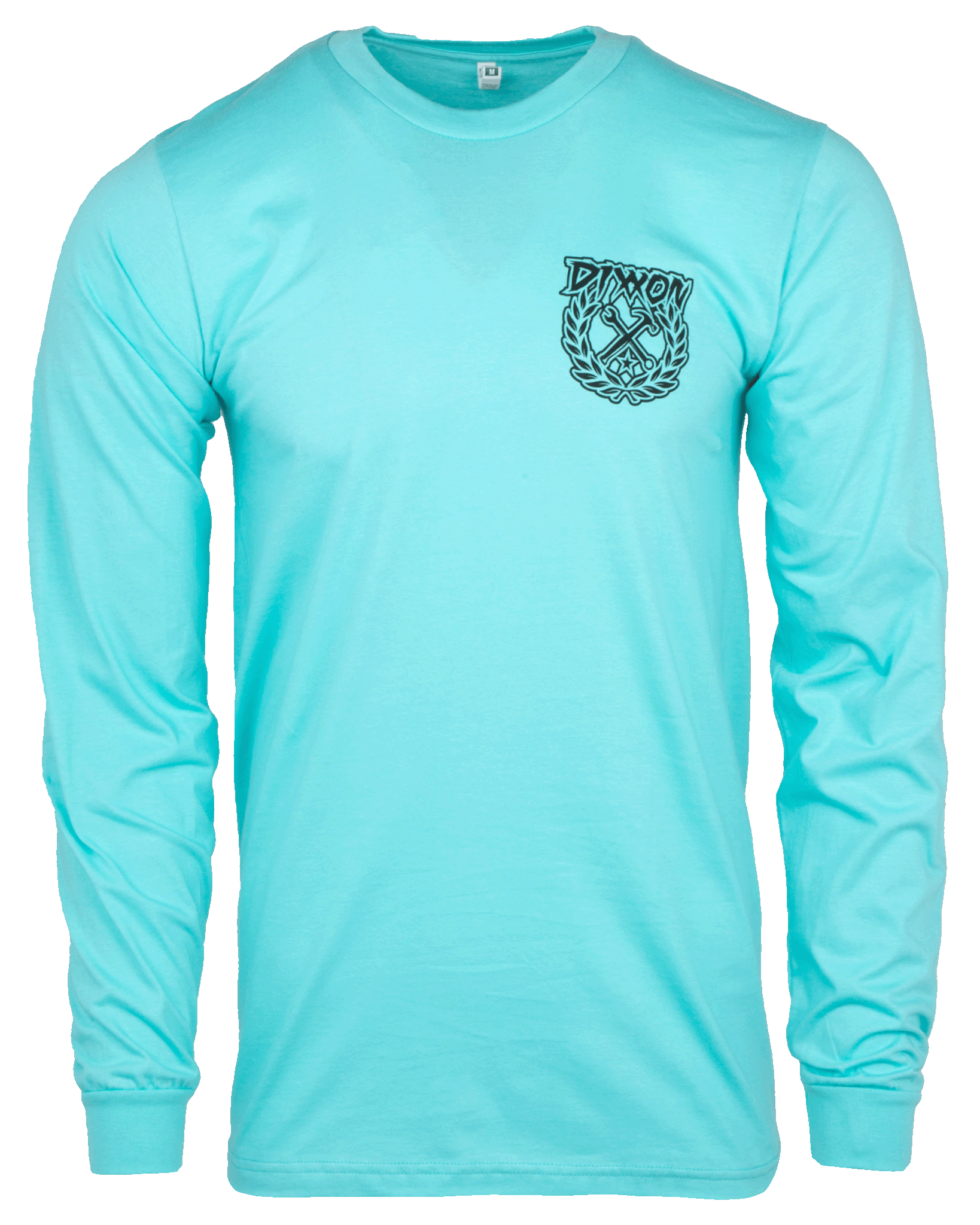 Party Crest Long Sleeve T-Shirt - Tiffany