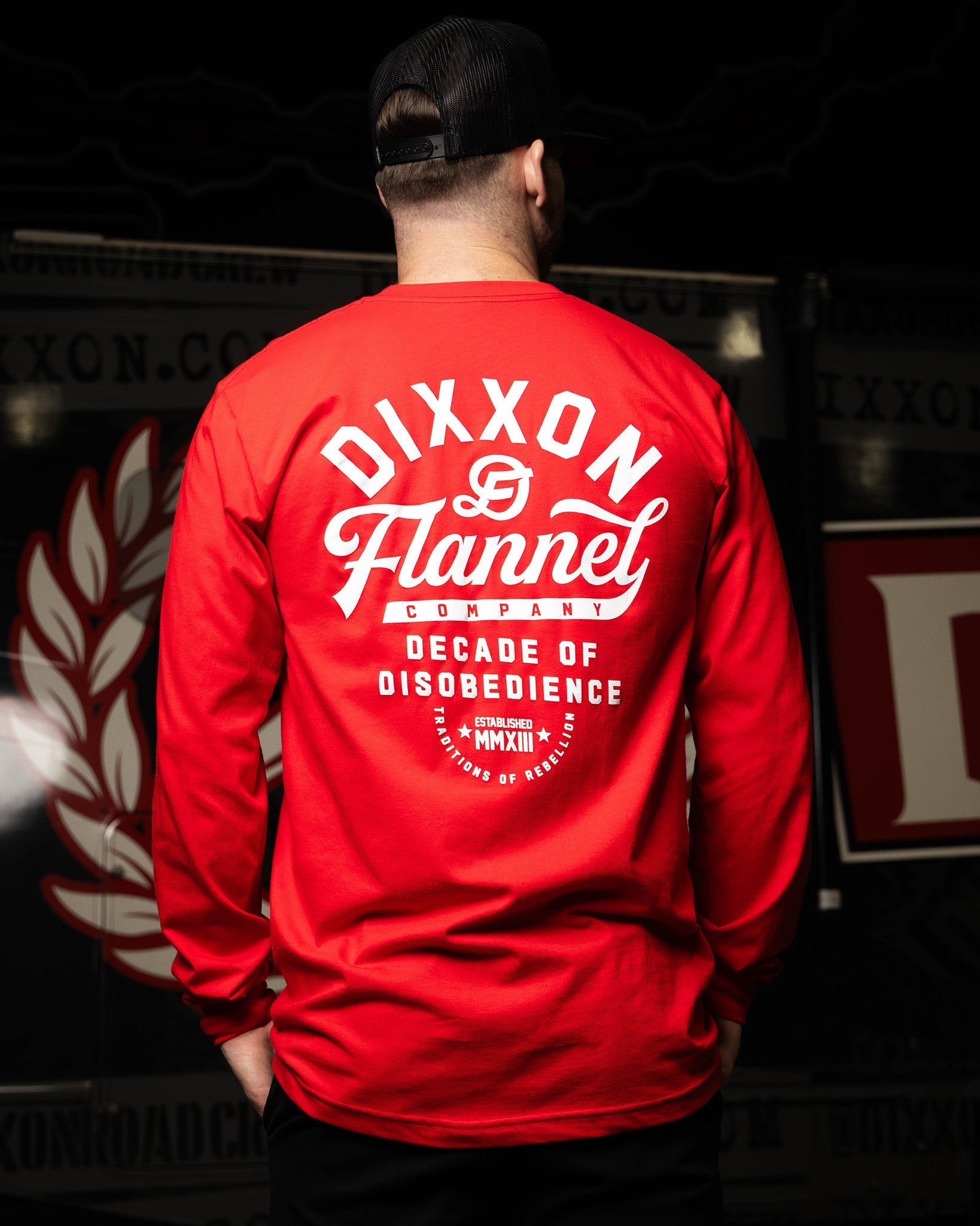 Pastime Long Sleeve T-Shirt - Red