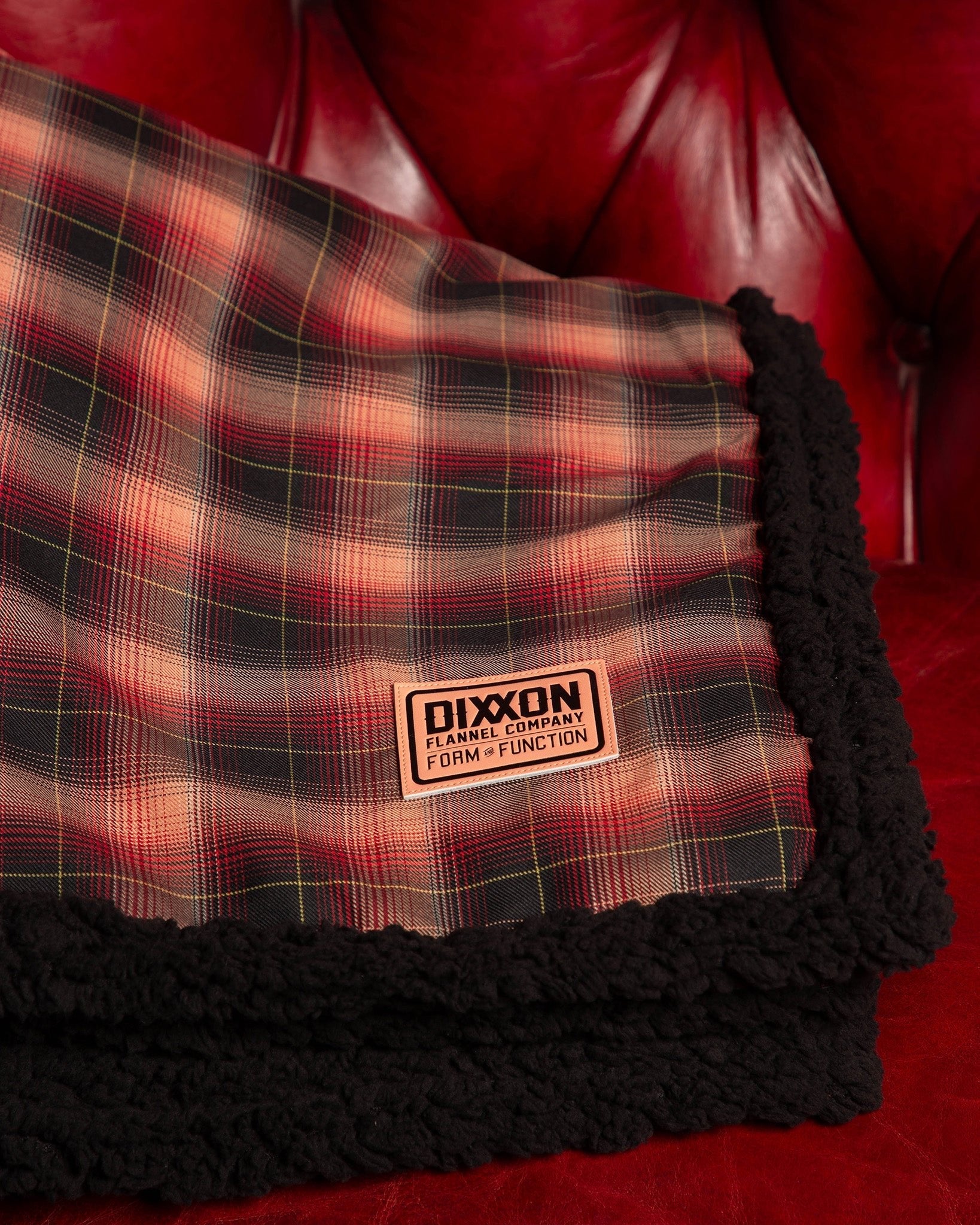 Pazuzu Sherpa Blanket