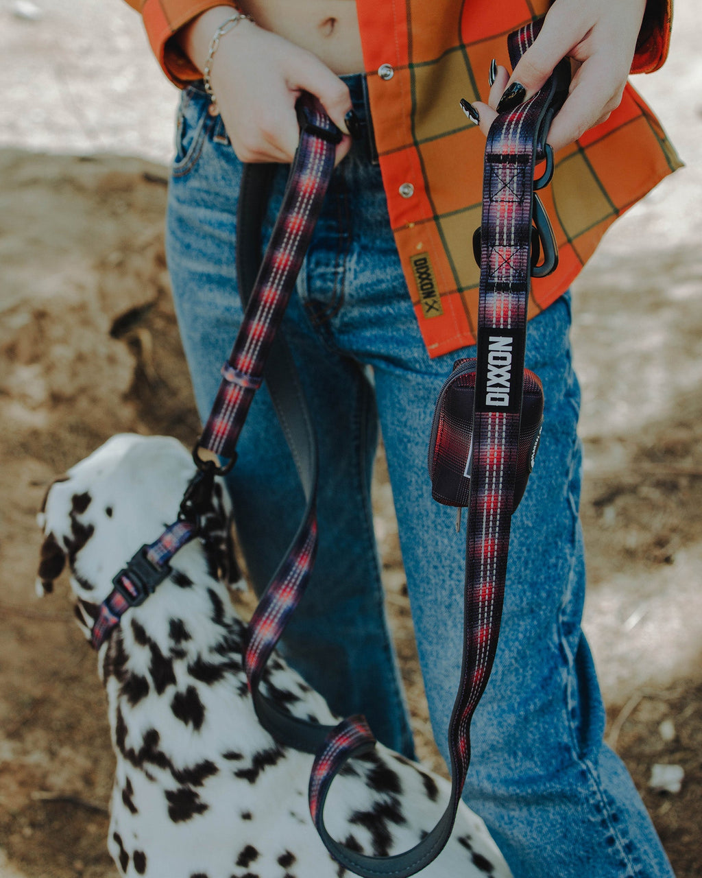 Polyester Dog Leash - Ash