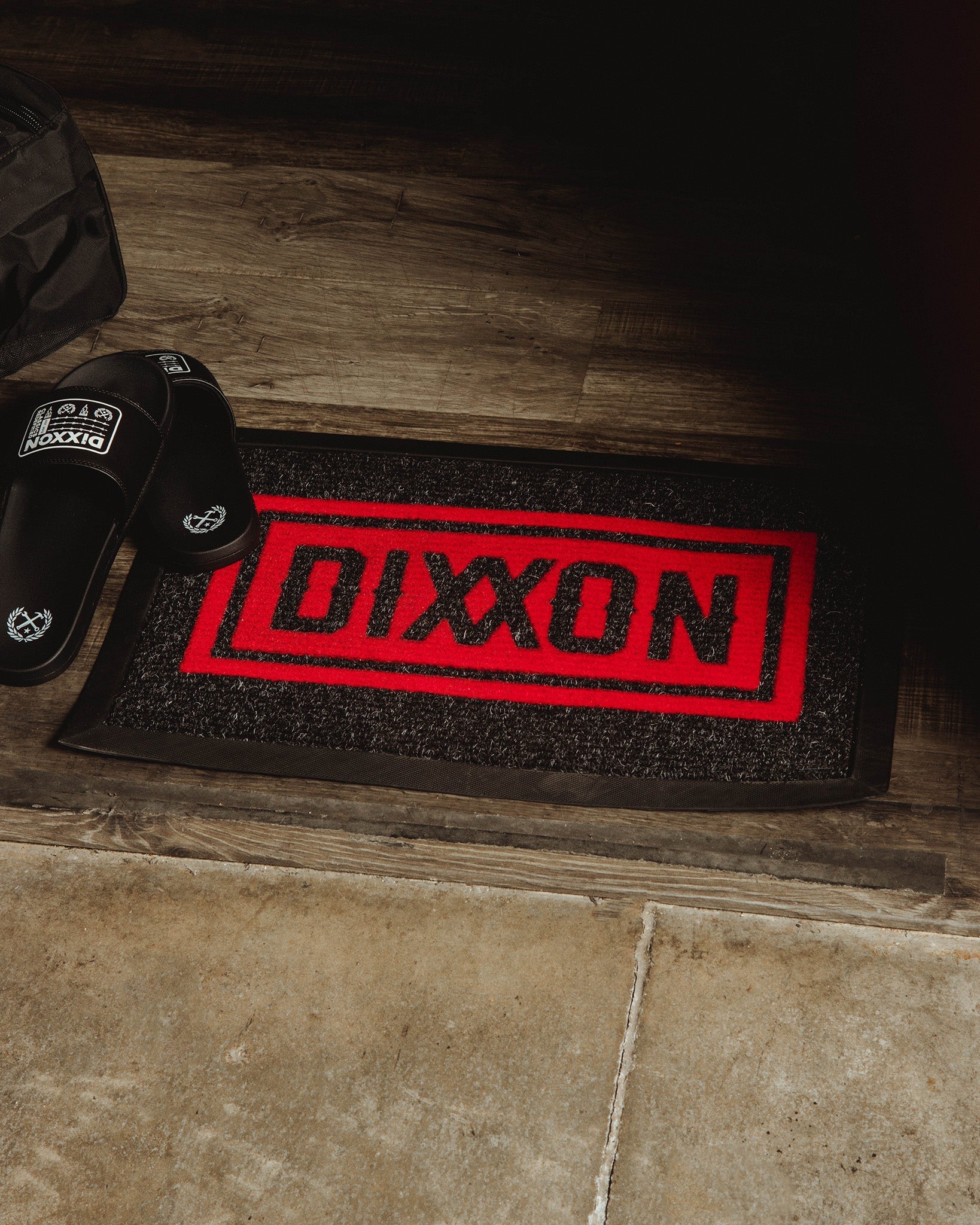 Red Bar Indoor Mat - Black