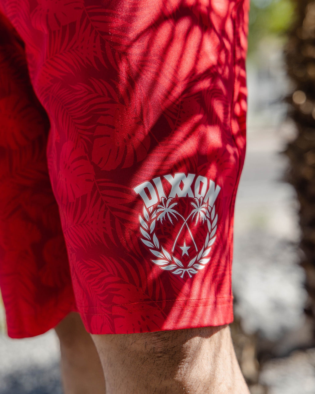 Red Corcovado Camo Boardshorts