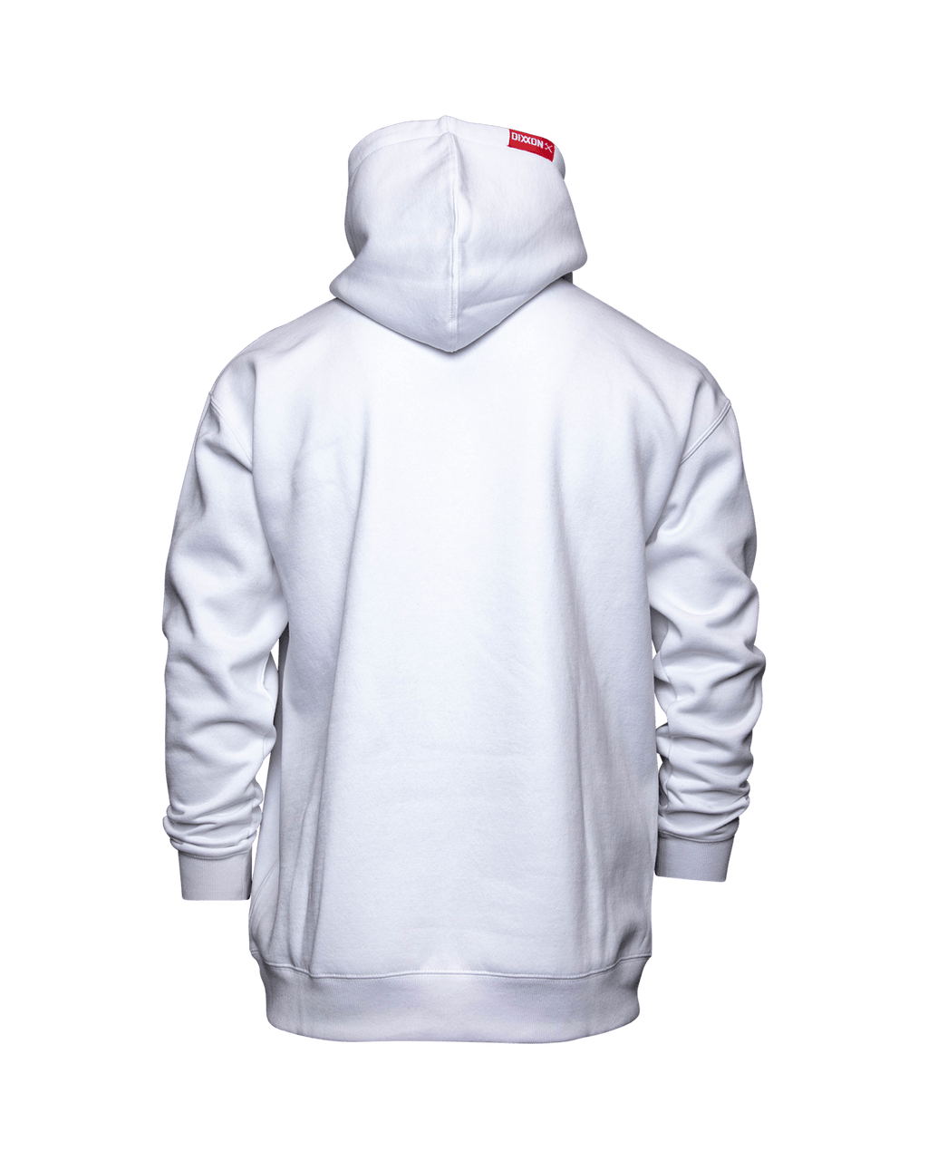 Red In The Streets Pullover Hoodie - White