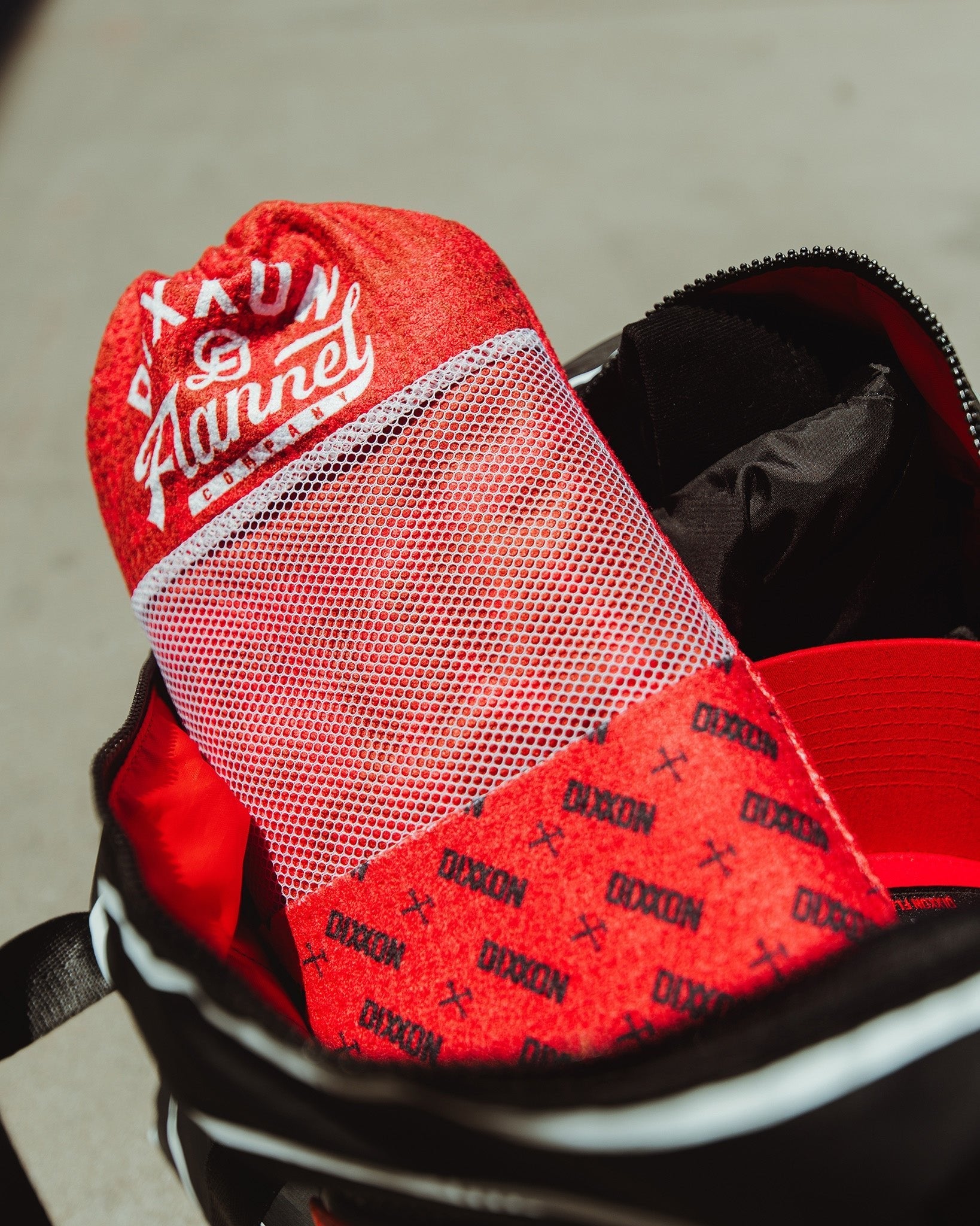 Red Pastime Quick Dry Beach Towel